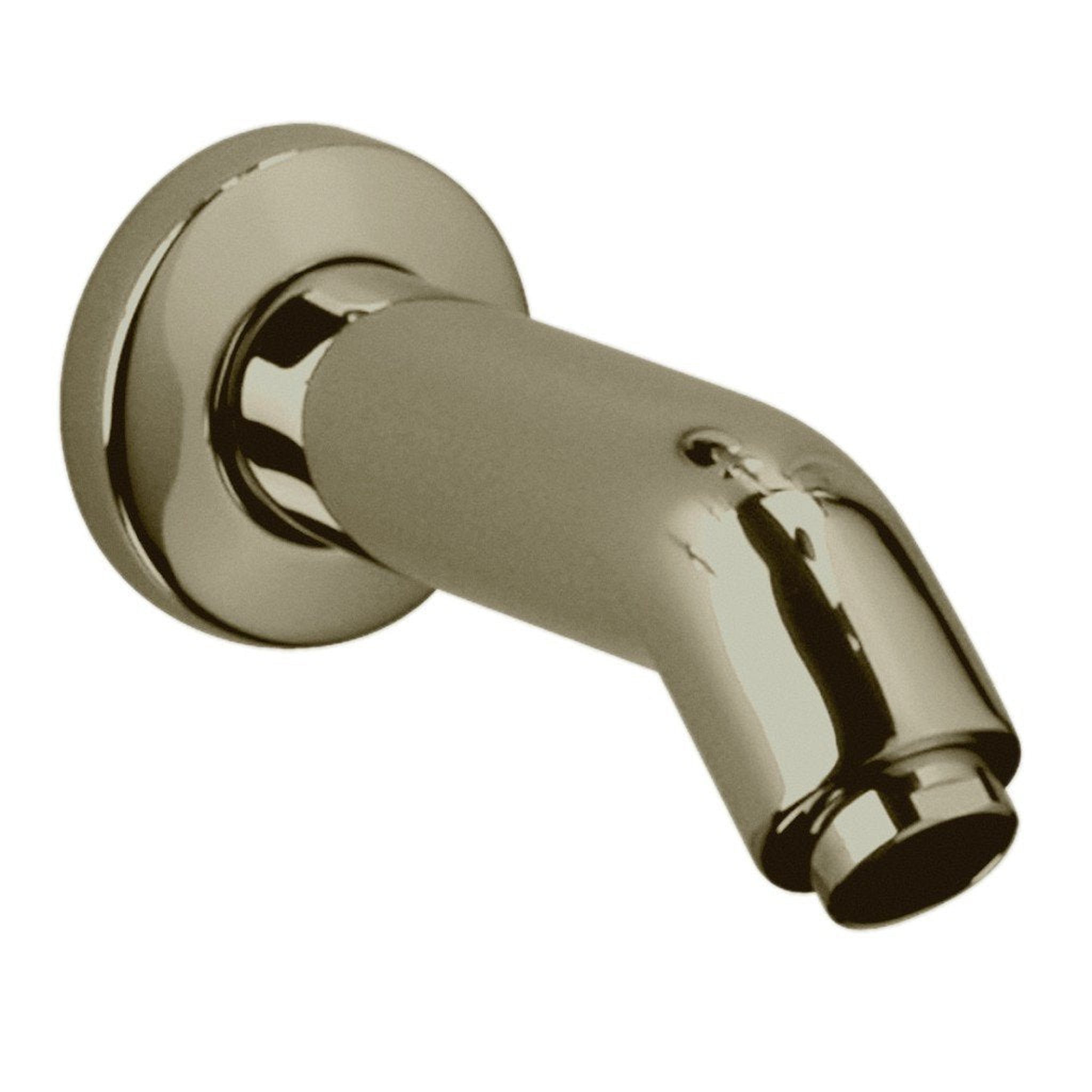 LaToscana by Paini, LaToscana Shower Line Brushed Nickel Round Wall-Mounted Brass Tub Spout