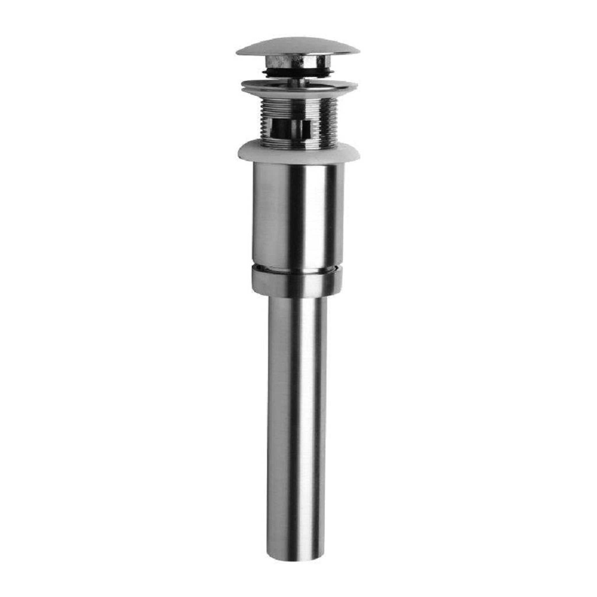 LaToscana by Paini, LaToscana Shower Line Chrome Push-Down Pop-Up Drain With Round Top