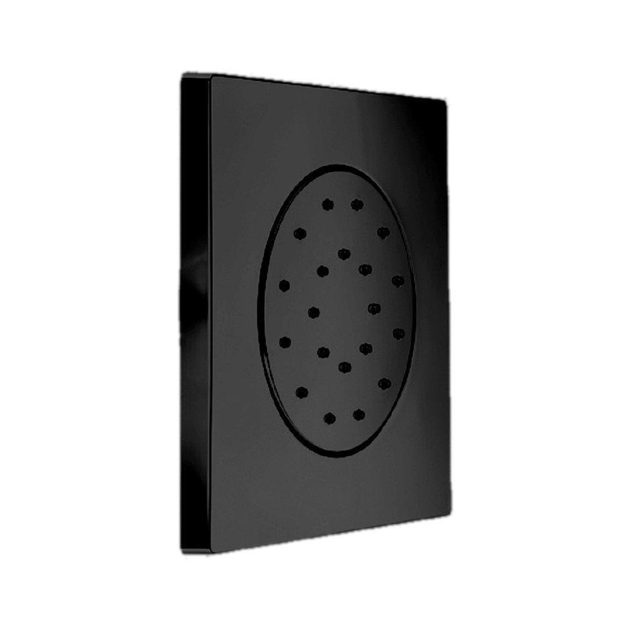 LaToscana by Paini, LaToscana Shower Line Matt Black Square Concealed Body Jet