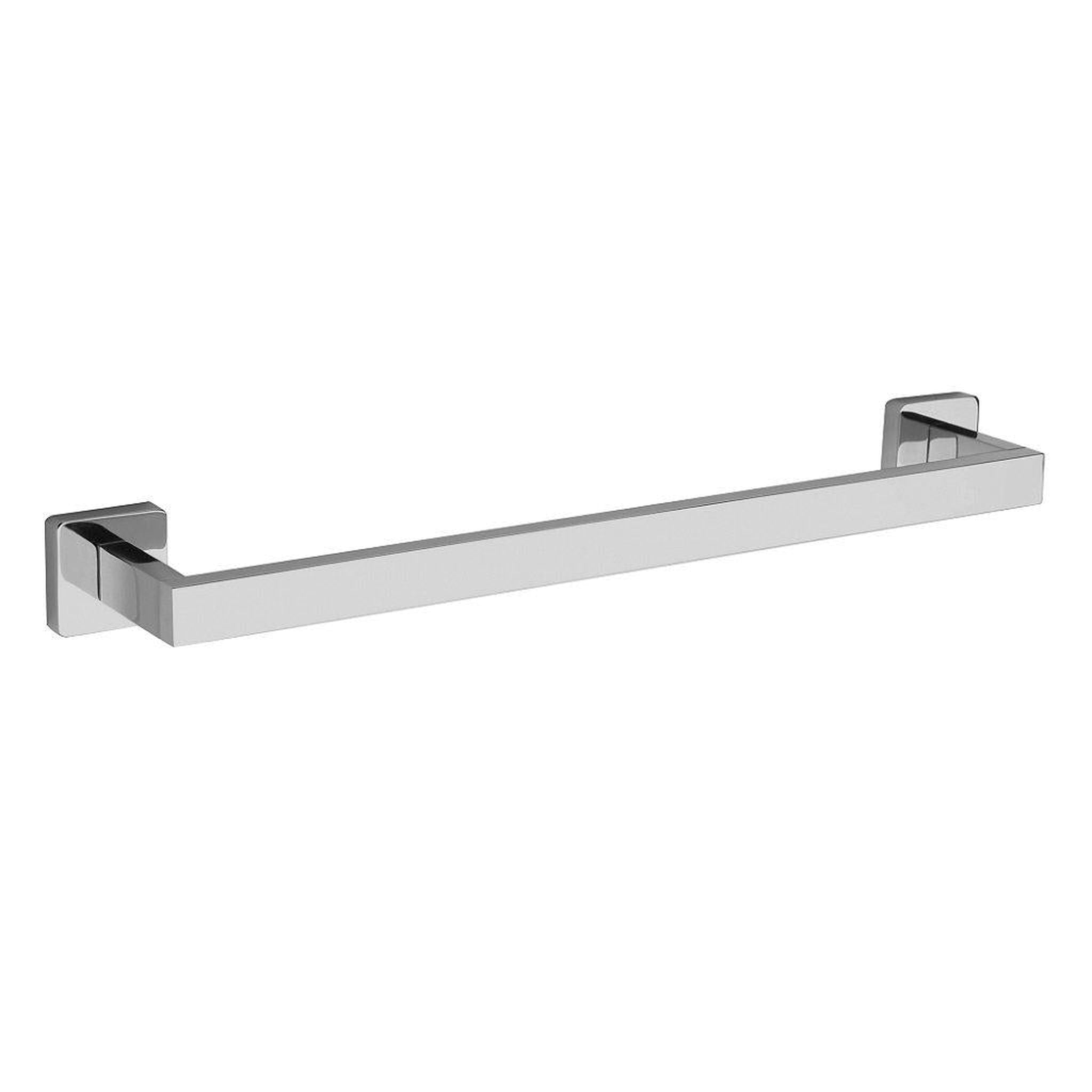 LaToscana by Paini, LaToscana Square 18" Chrome Wall-Mounted Towel Bar