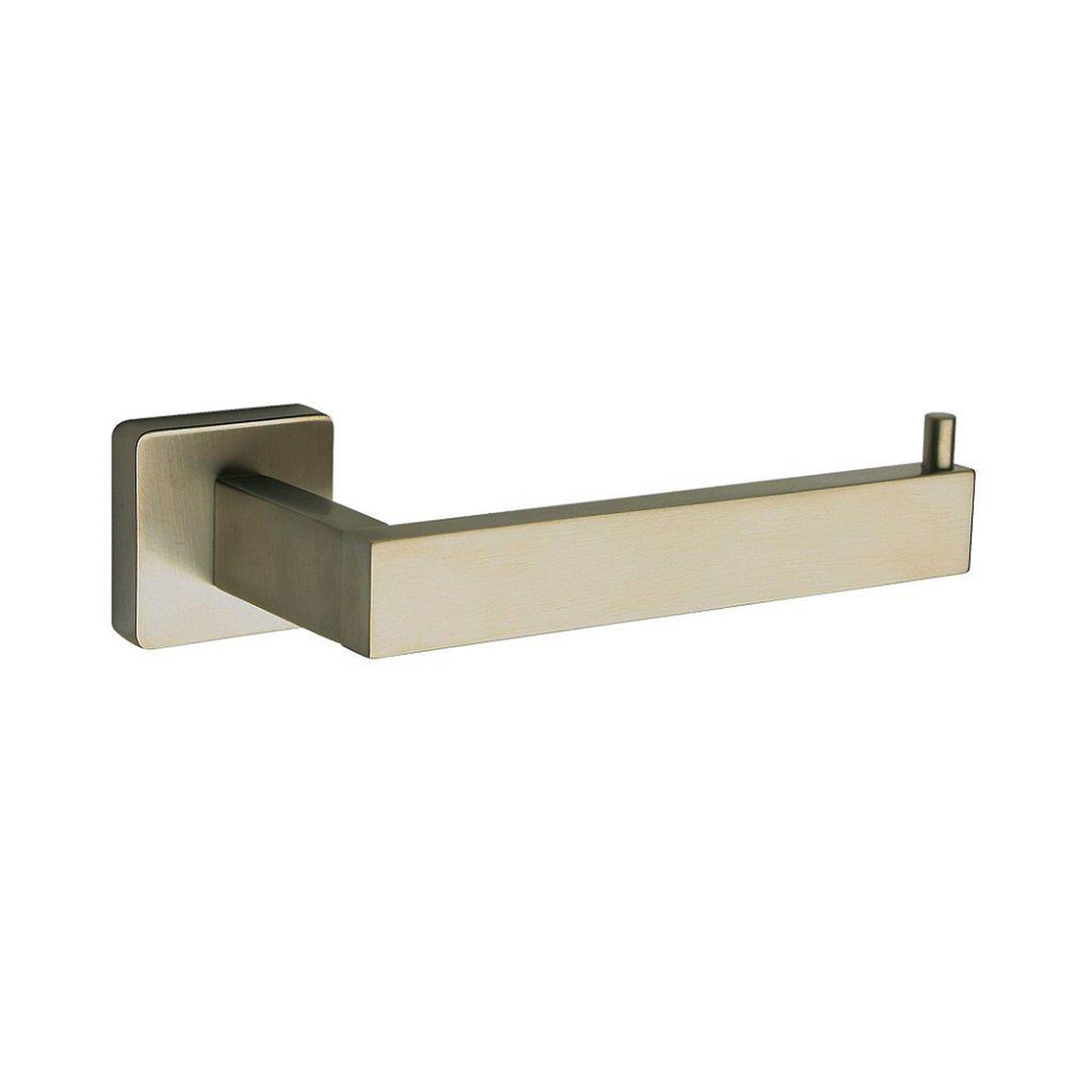 LaToscana by Paini, LaToscana Square Brushed Nickel Wall-Mounted Paper Roll Holder