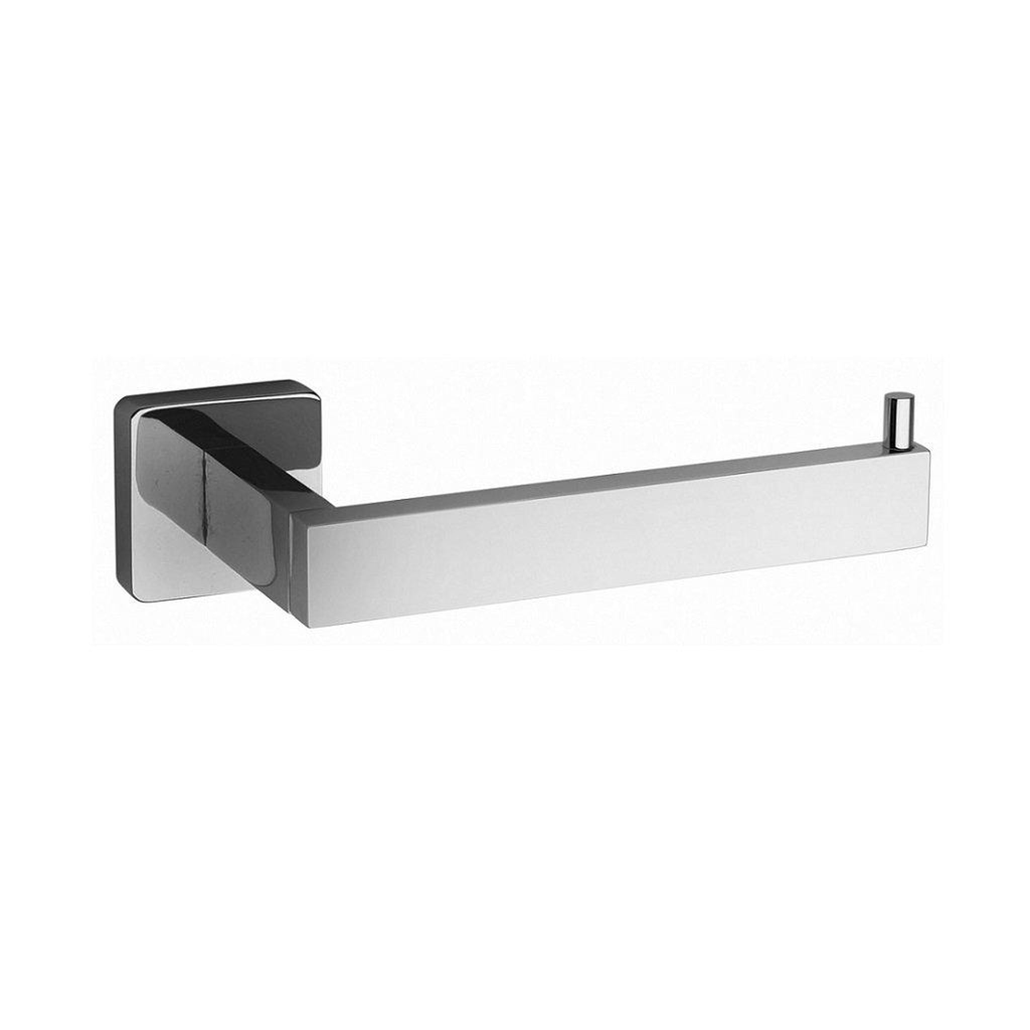 LaToscana by Paini, LaToscana Square Chrome Wall-Mounted Paper Roll Holder