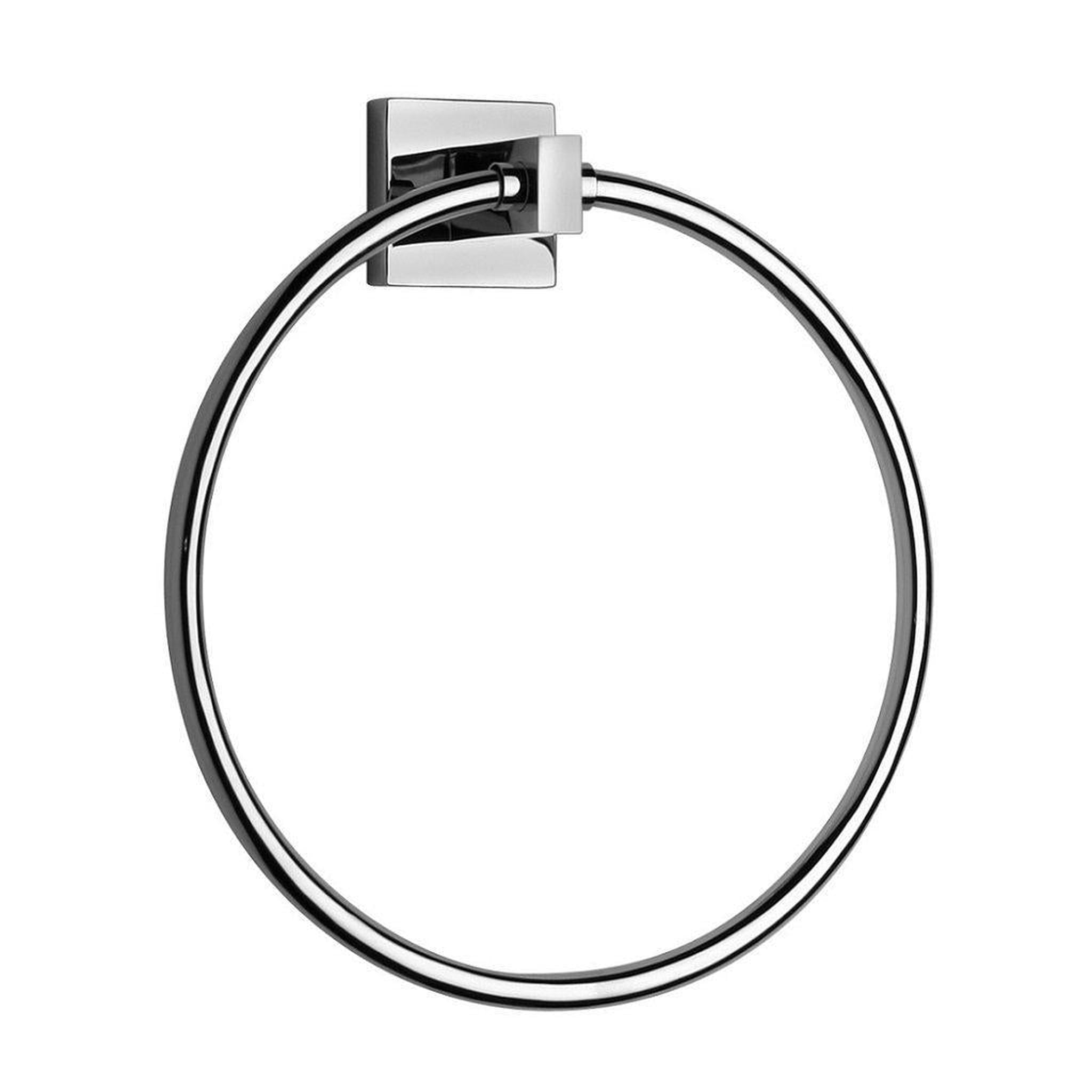 LaToscana by Paini, LaToscana Square Chrome Wall-Mounted Towel Ring