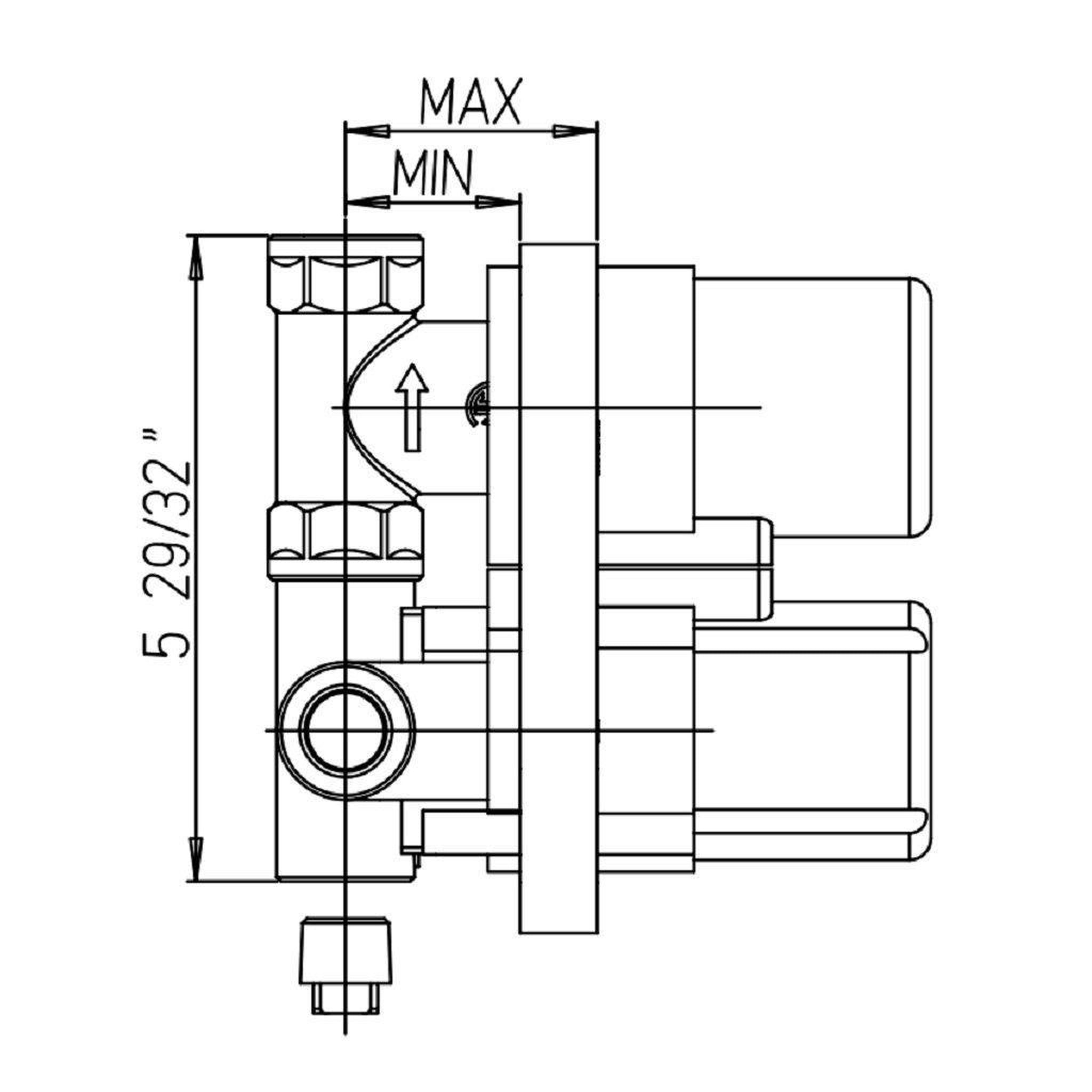 LaToscana by Paini, LaToscana Valve For All 690 Trim Pieces