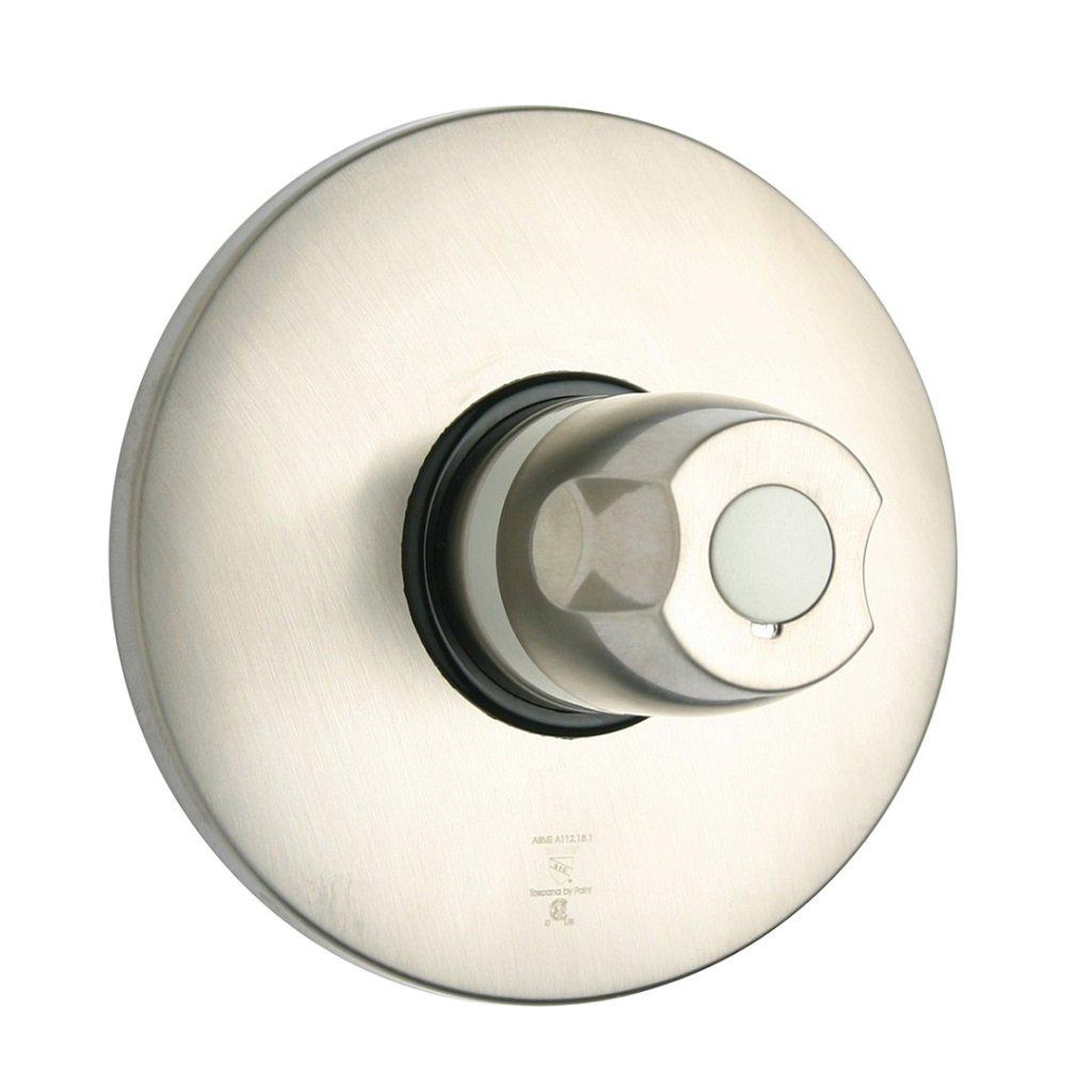 LaToscana by Paini, LaToscana Water Harmony Brushed Nickel Volume Control Valve & Trim