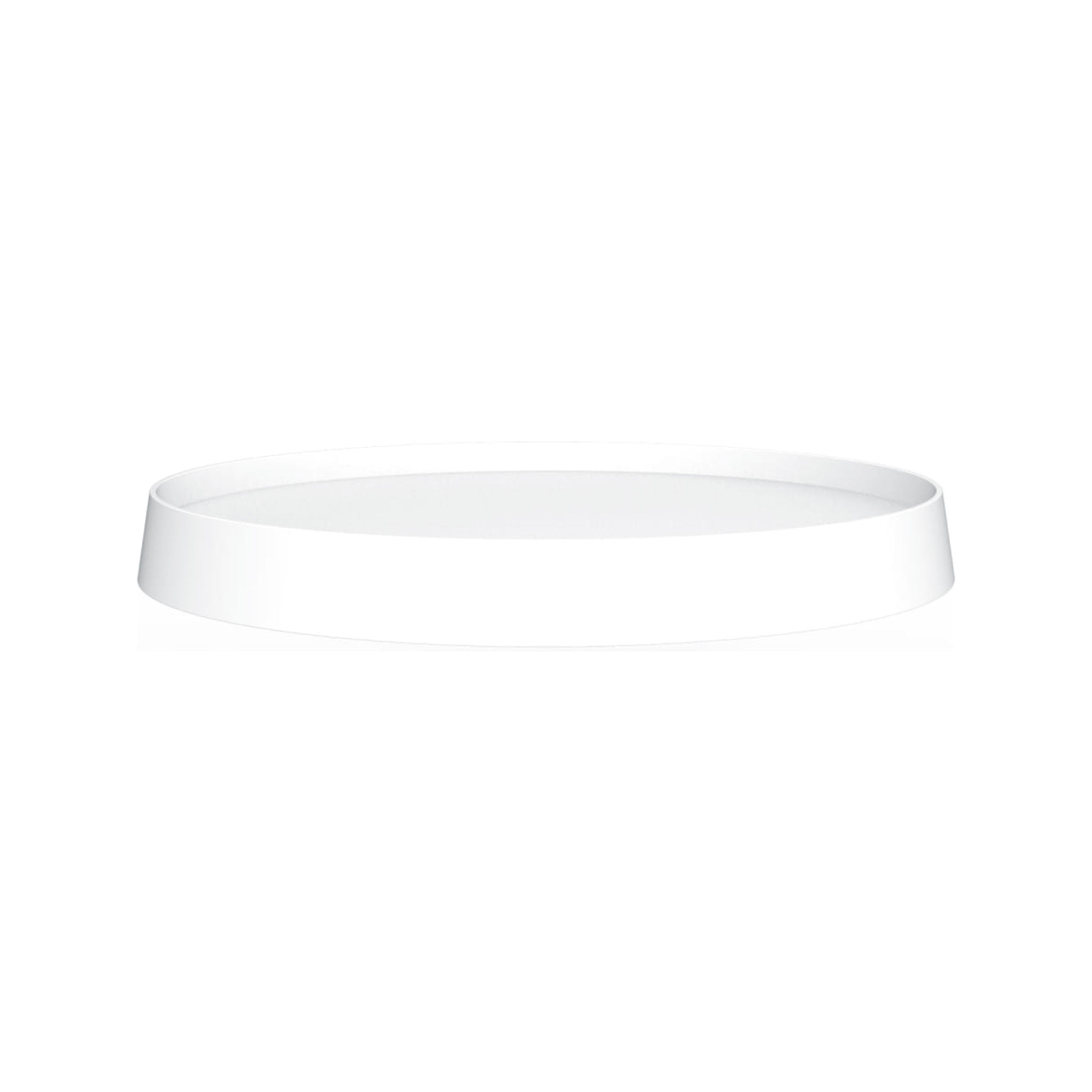 Laufen, Laufen Kartell 11" Opaque White Disc Tray for Bathtub Faucet Model H321331