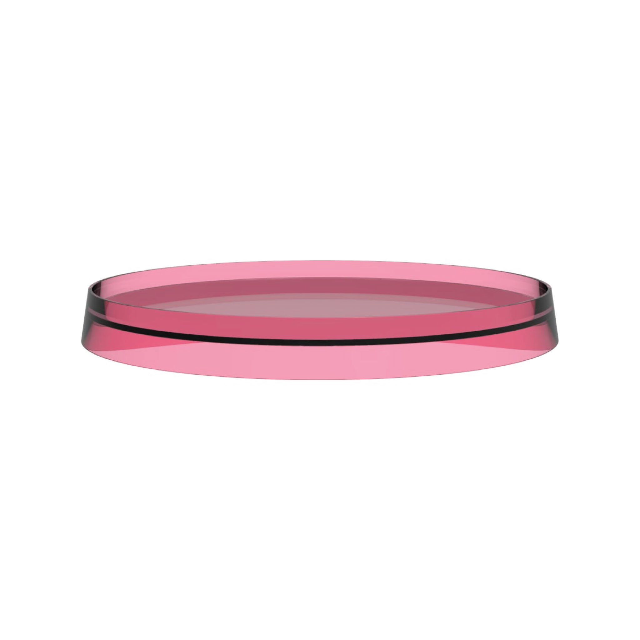 Laufen, Laufen Kartell 11" Powder Pink Disc Tray for Bathtub Faucet Model H321331