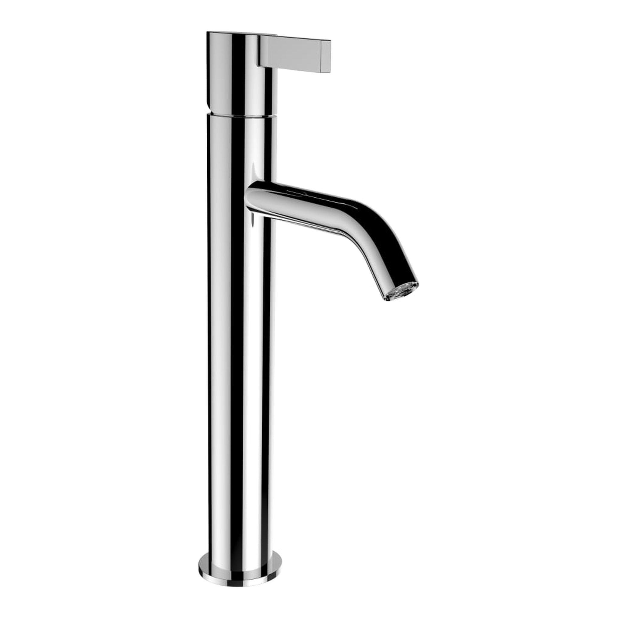 Laufen, Laufen Kartell 12" Single-Hole Chrome Fixed-Spout Vessel Sink Faucet