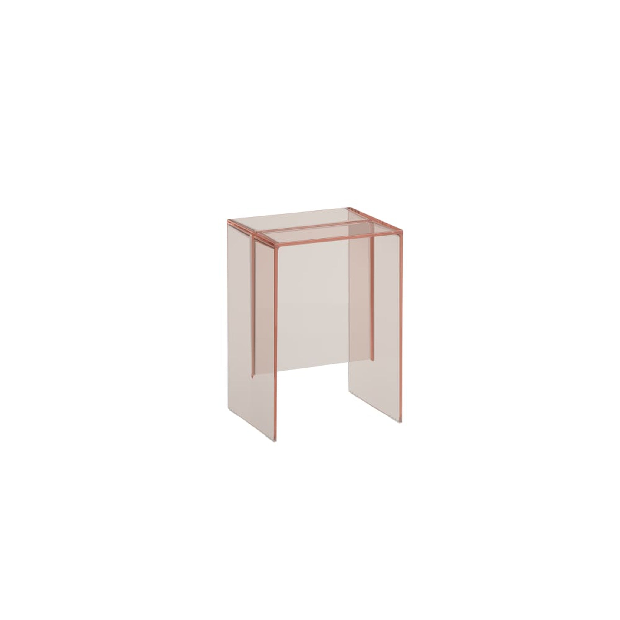 Laufen, Laufen Kartell 13" Powder Pink Acrylic Multi-Purpose Shower Stool