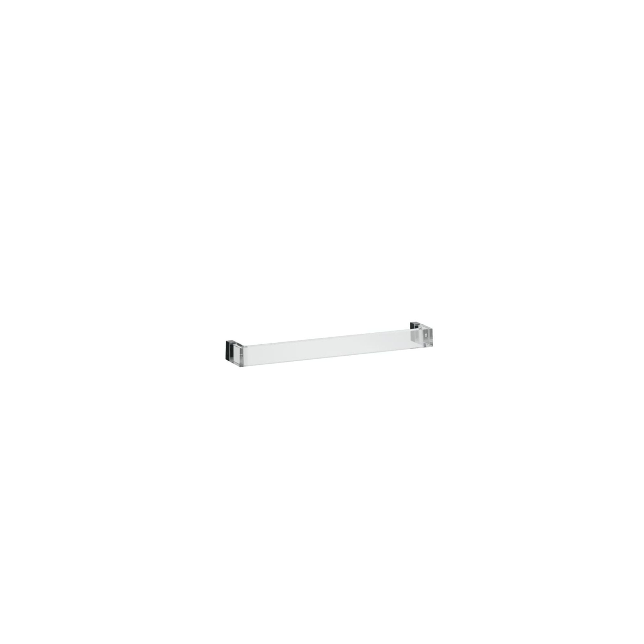 Laufen, Laufen Kartell 18" Crystal Acrylic Towel Bar