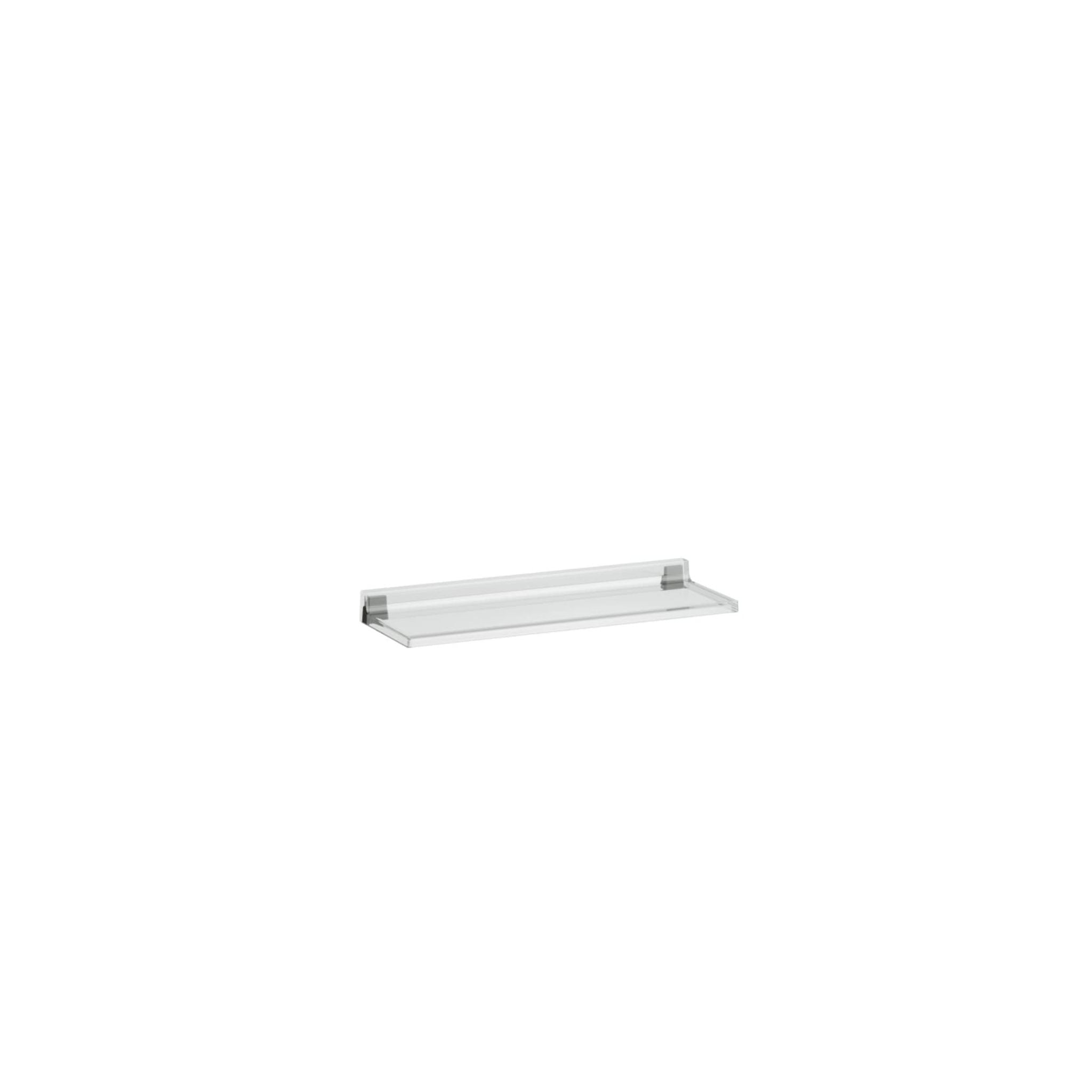 Laufen, Laufen Kartell 18" Crystal Acrylic Wall Shelf