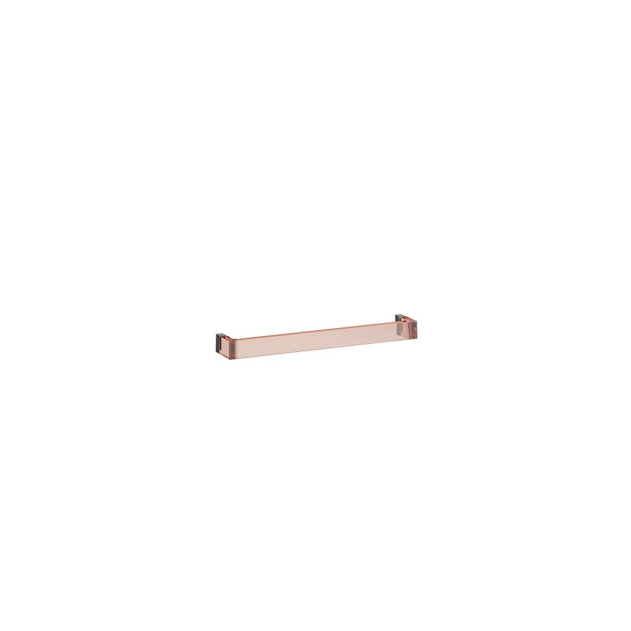 Laufen, Laufen Kartell 18" Powder Pink Acrylic Towel Bar