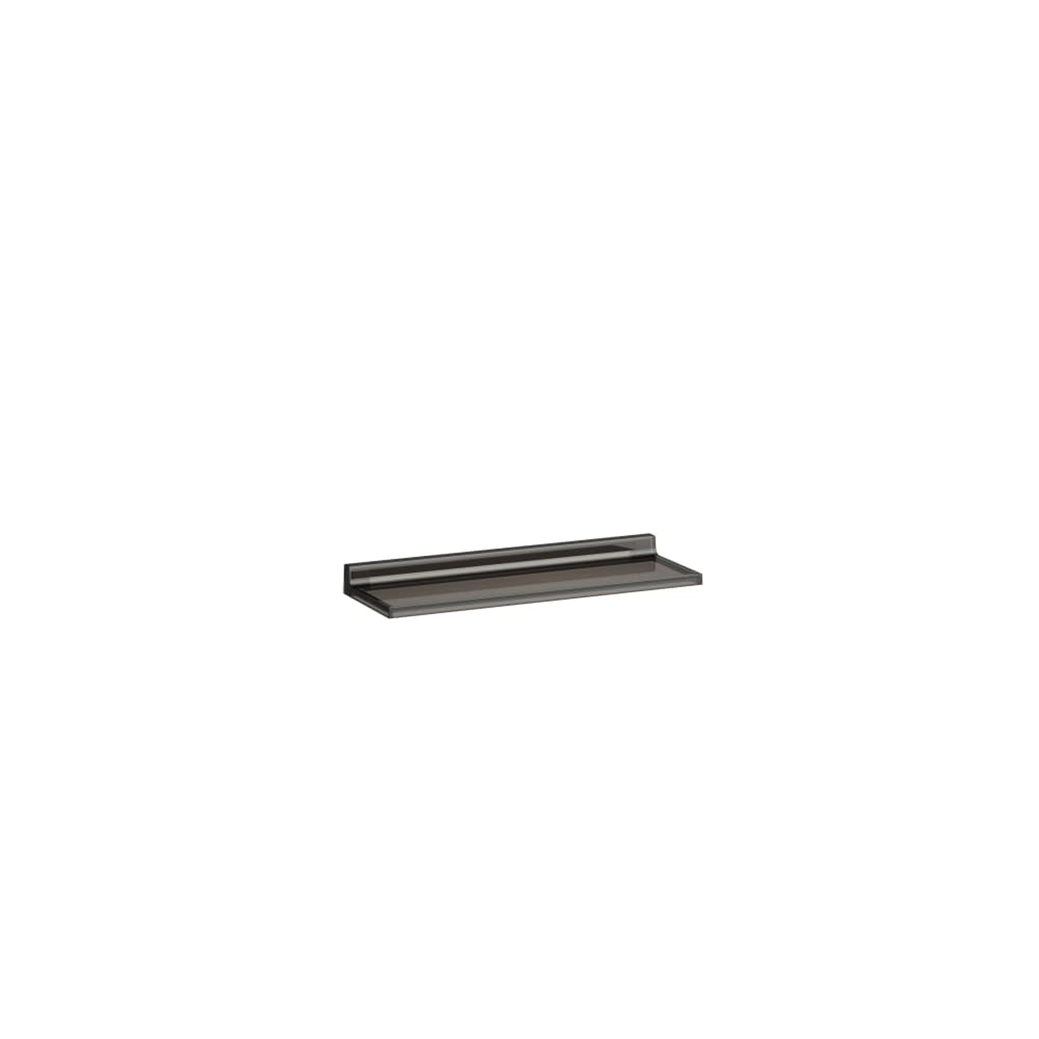 Laufen, Laufen Kartell 18" Smoky Gray Acrylic Wall Shelf