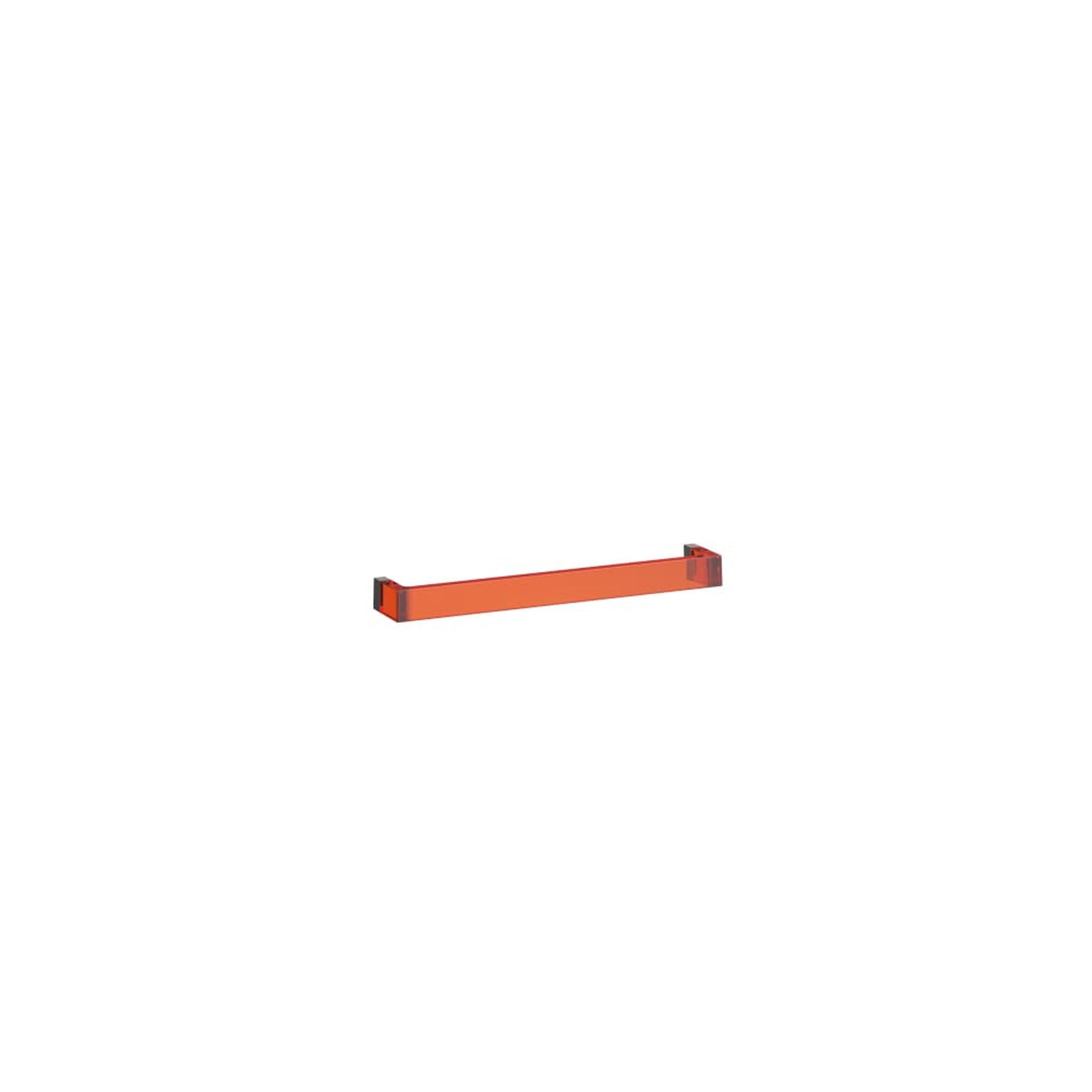 Laufen, Laufen Kartell 18" Tangerine Orange Acrylic Towel Bar