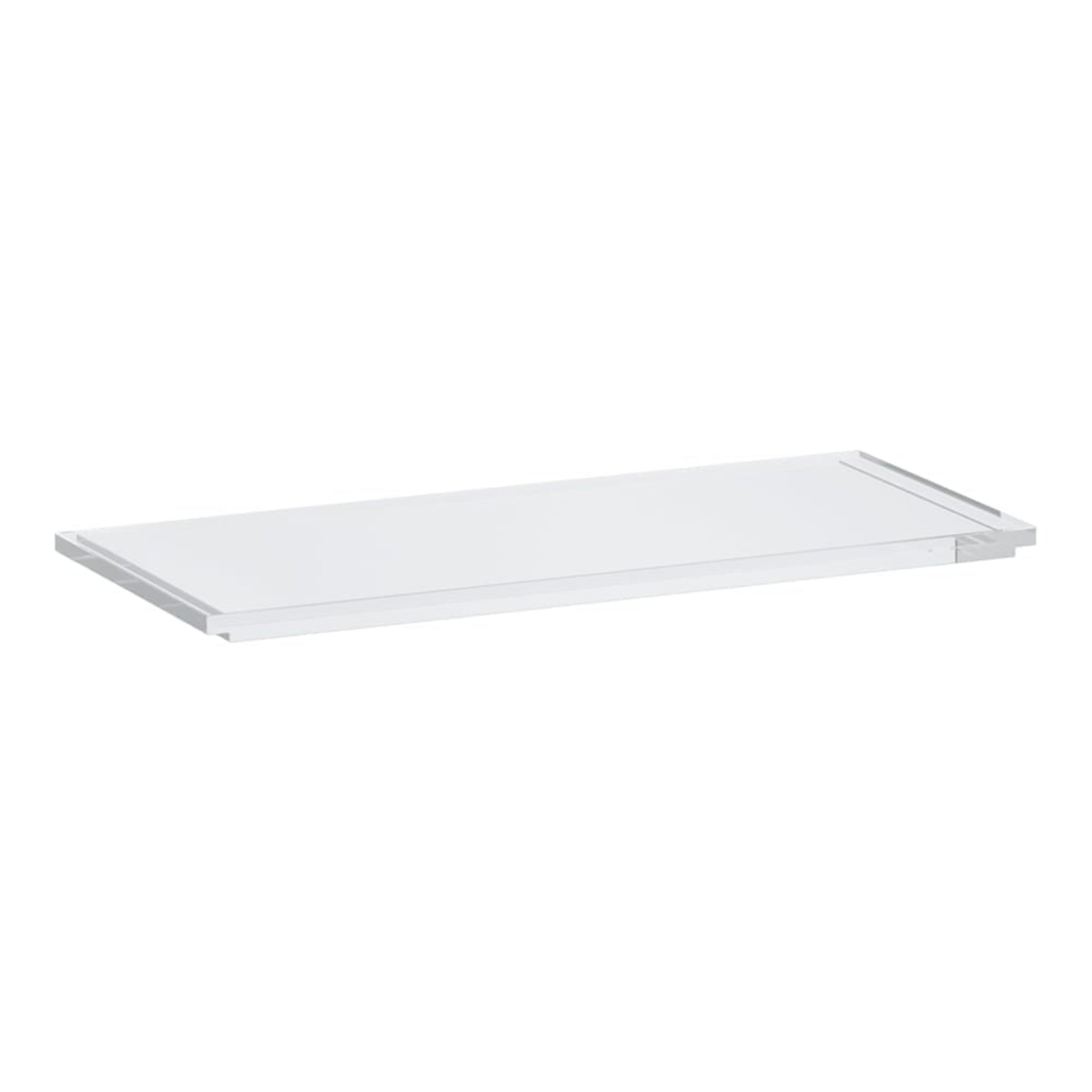 Laufen, Laufen Kartell 18" x 8" Crystal Acrylic Tray for Bathroom Sink