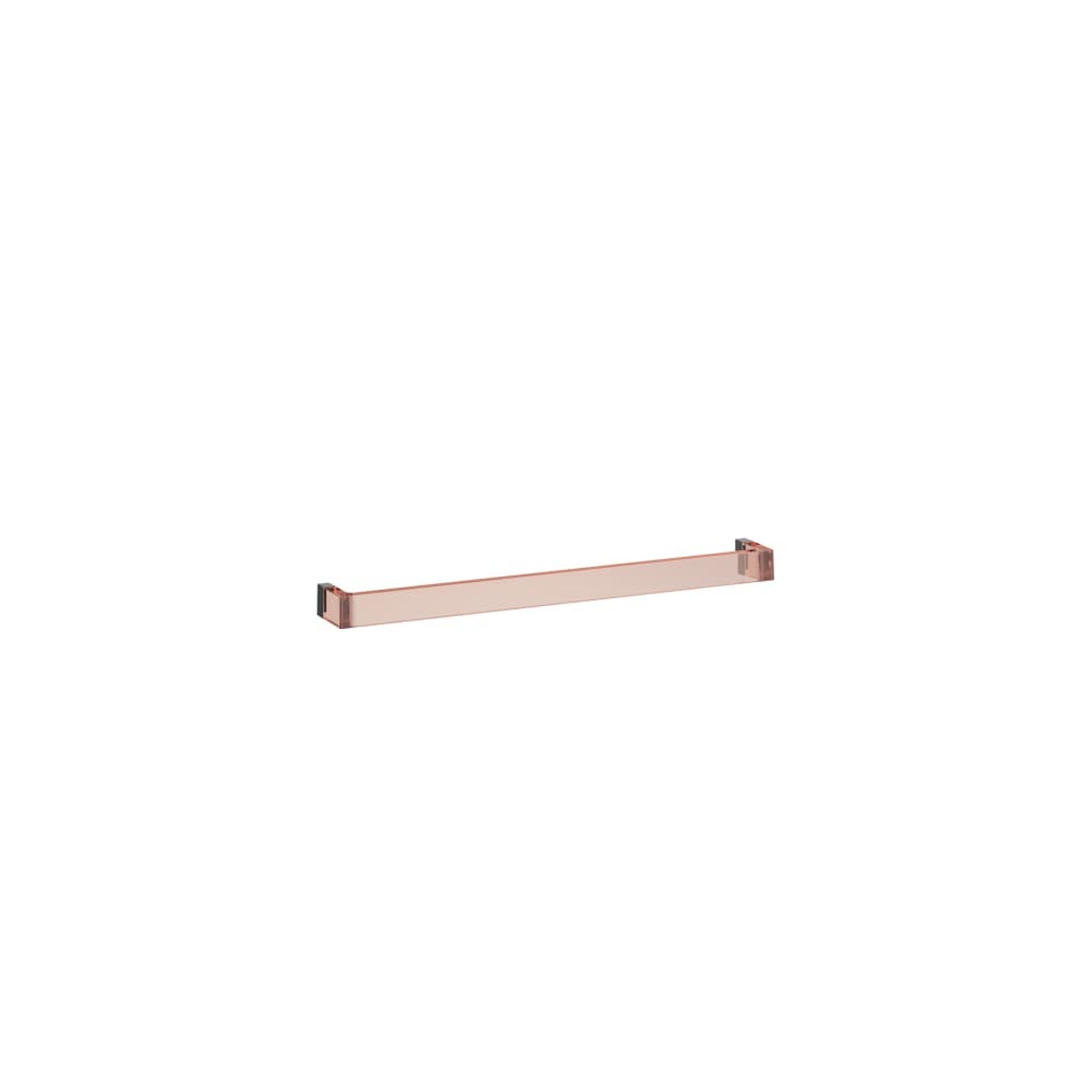 Laufen, Laufen Kartell 24" Powder Pink Acrylic Towel Bar