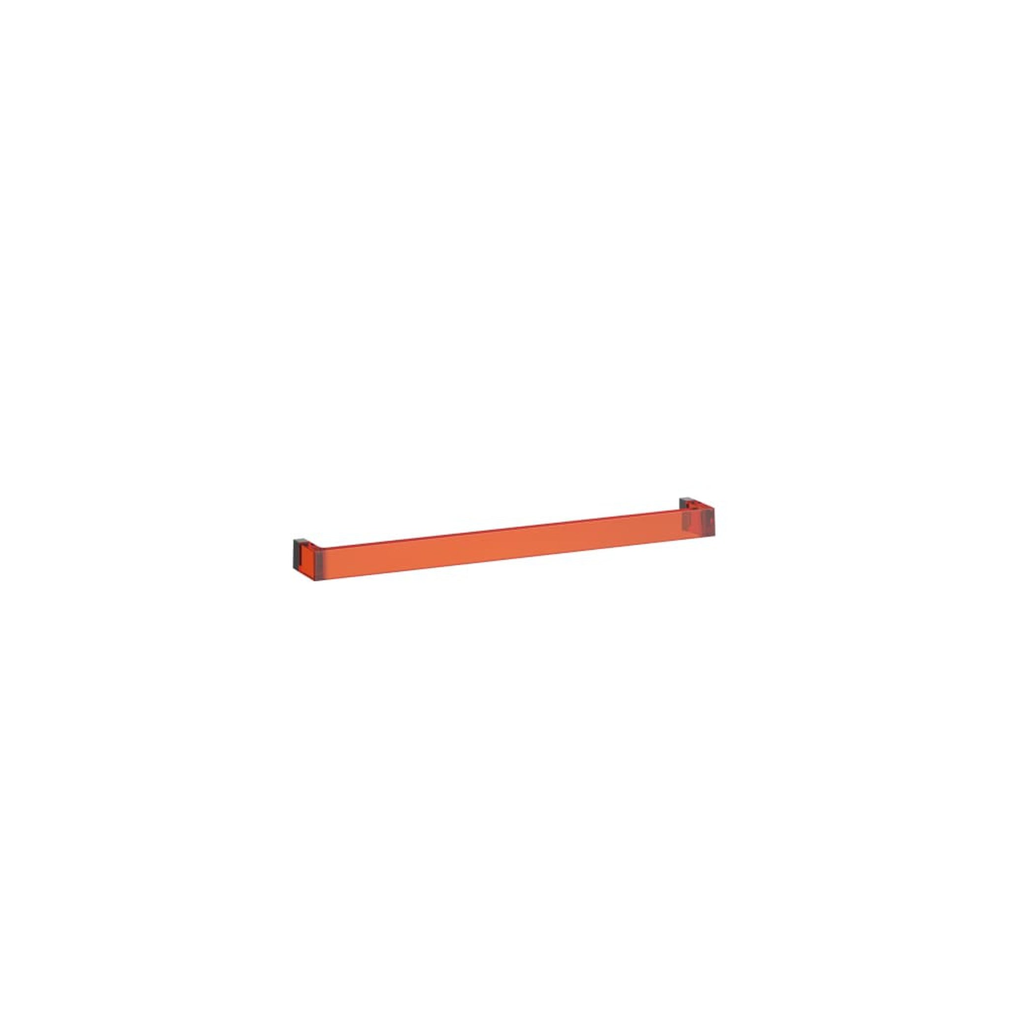 Laufen, Laufen Kartell 24" Tangerine Orange Acrylic Towel Bar