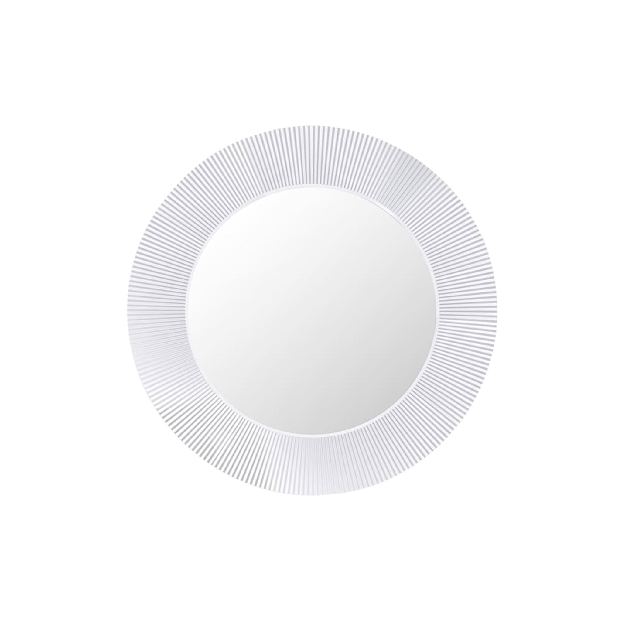 Laufen, Laufen Kartell 31" Round Crystal Polycarbonate "All Saints" Mirror