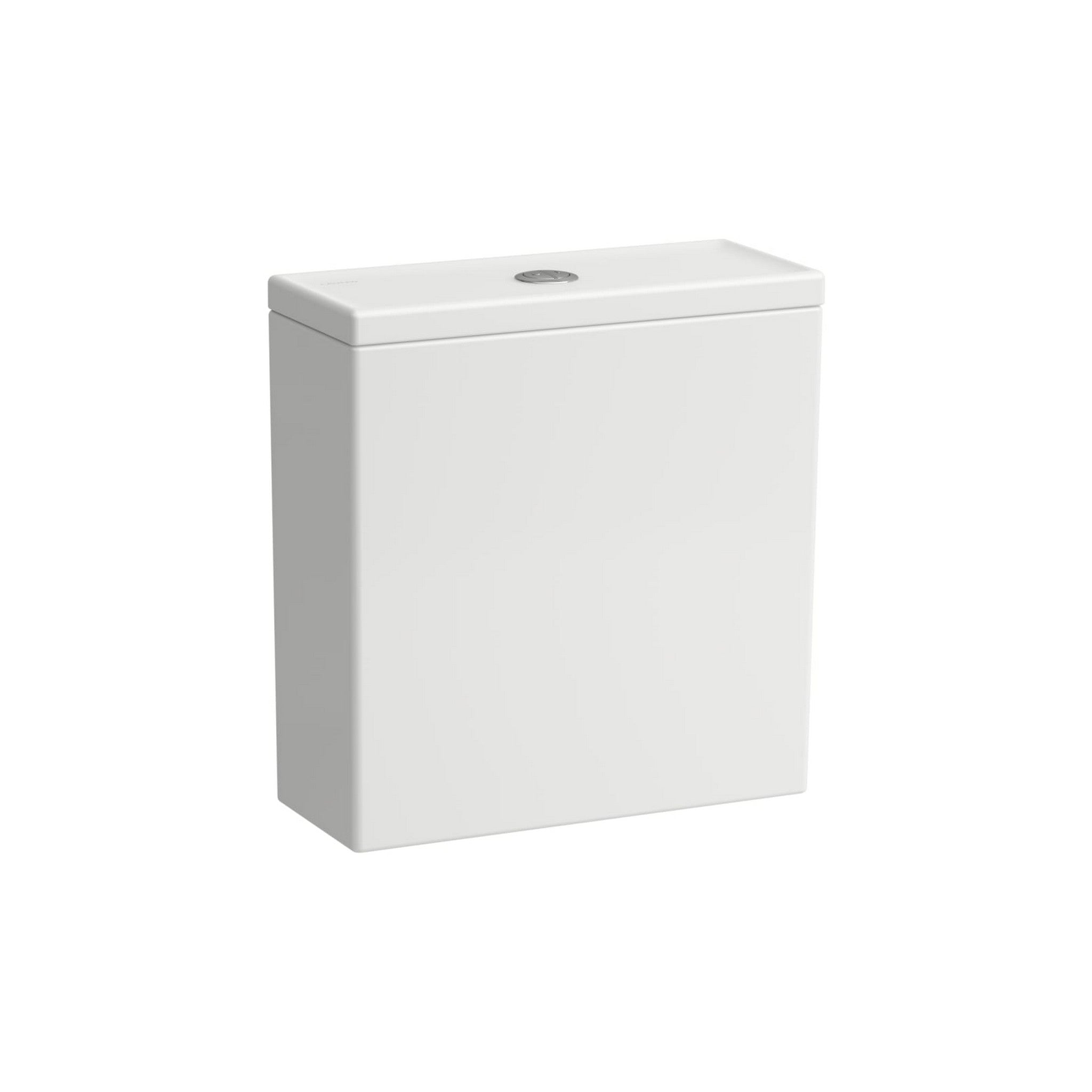 Laufen, Laufen New Classic 15" Matte White Dual-Flush Toilet Tank