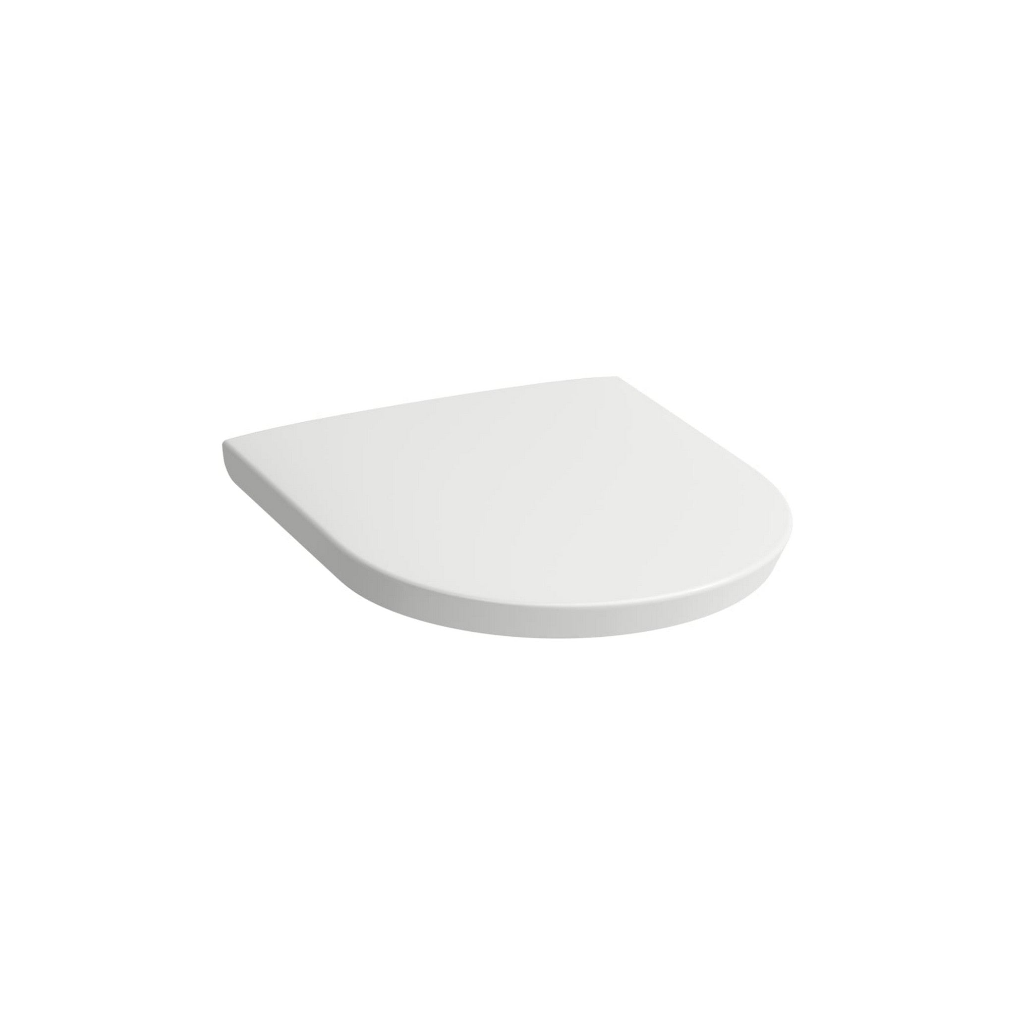 Laufen, Laufen New Classic 16" x 19" Matte White Removable Toilet Seat and Cover With Lowering System