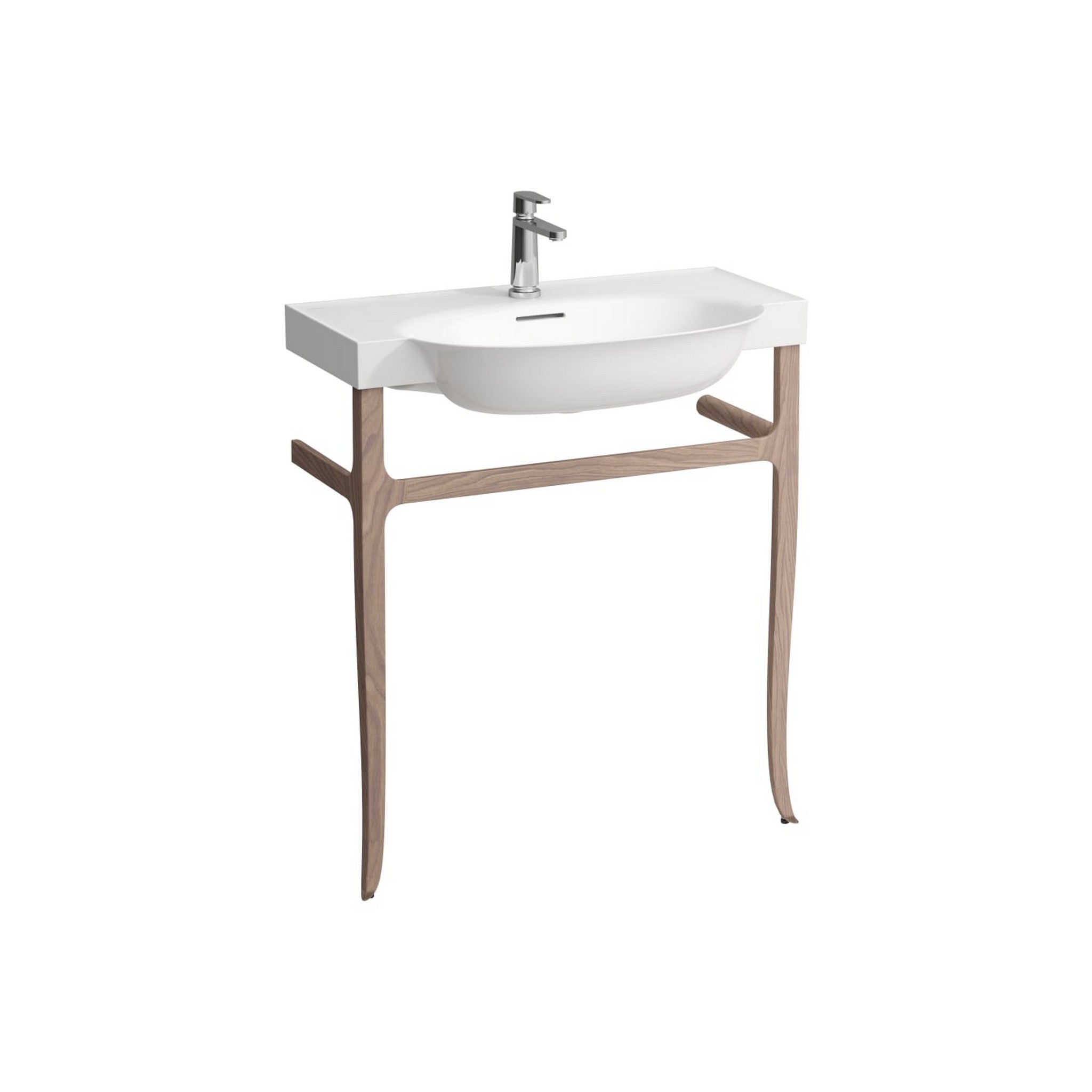 Laufen, Laufen New Classic 31" Walnut Sink Stand for New Classic Bathroom Sink Model: H813855