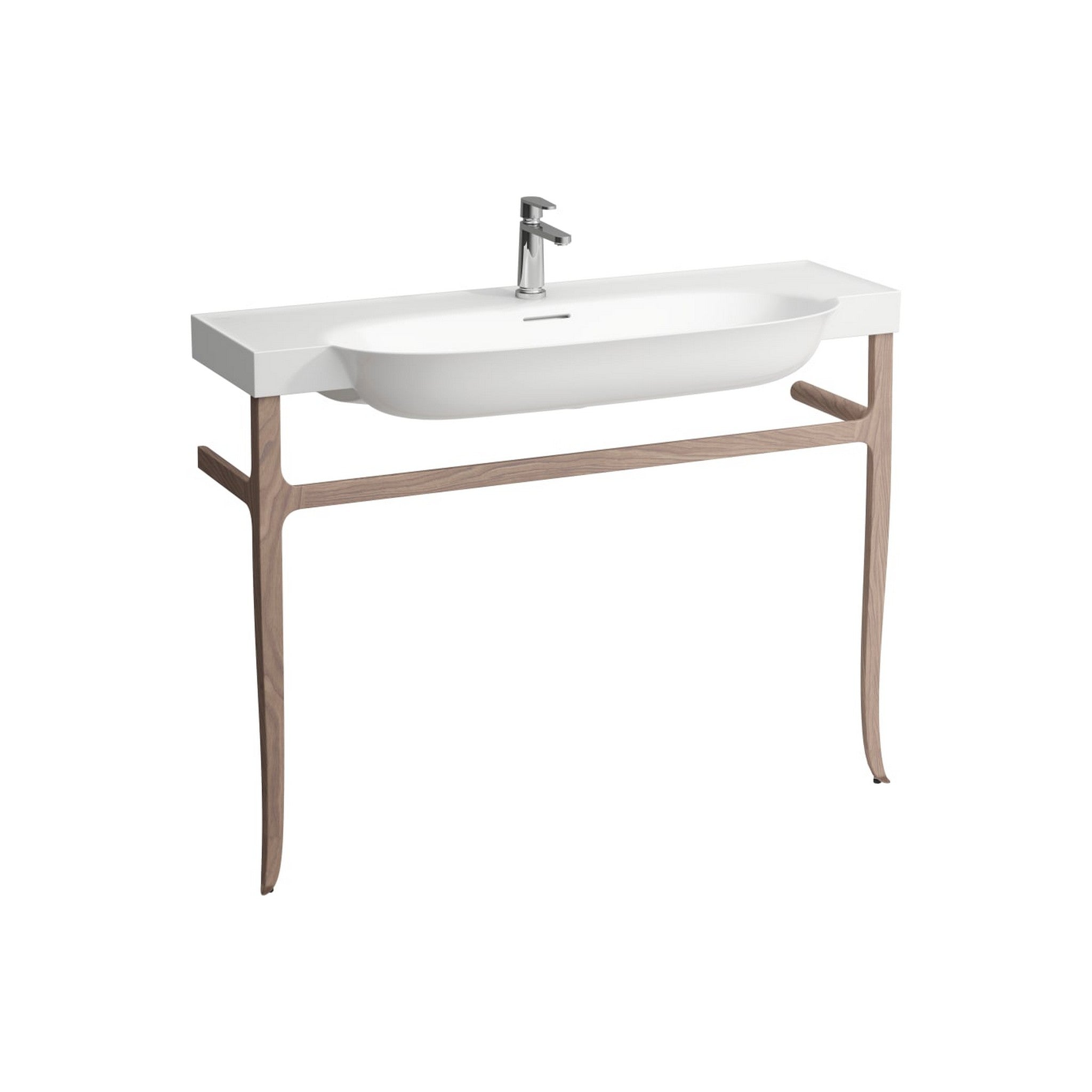 Laufen, Laufen New Classic 46" Walnut Sink Stand for New Classic Bathroom Sink Model: H813858