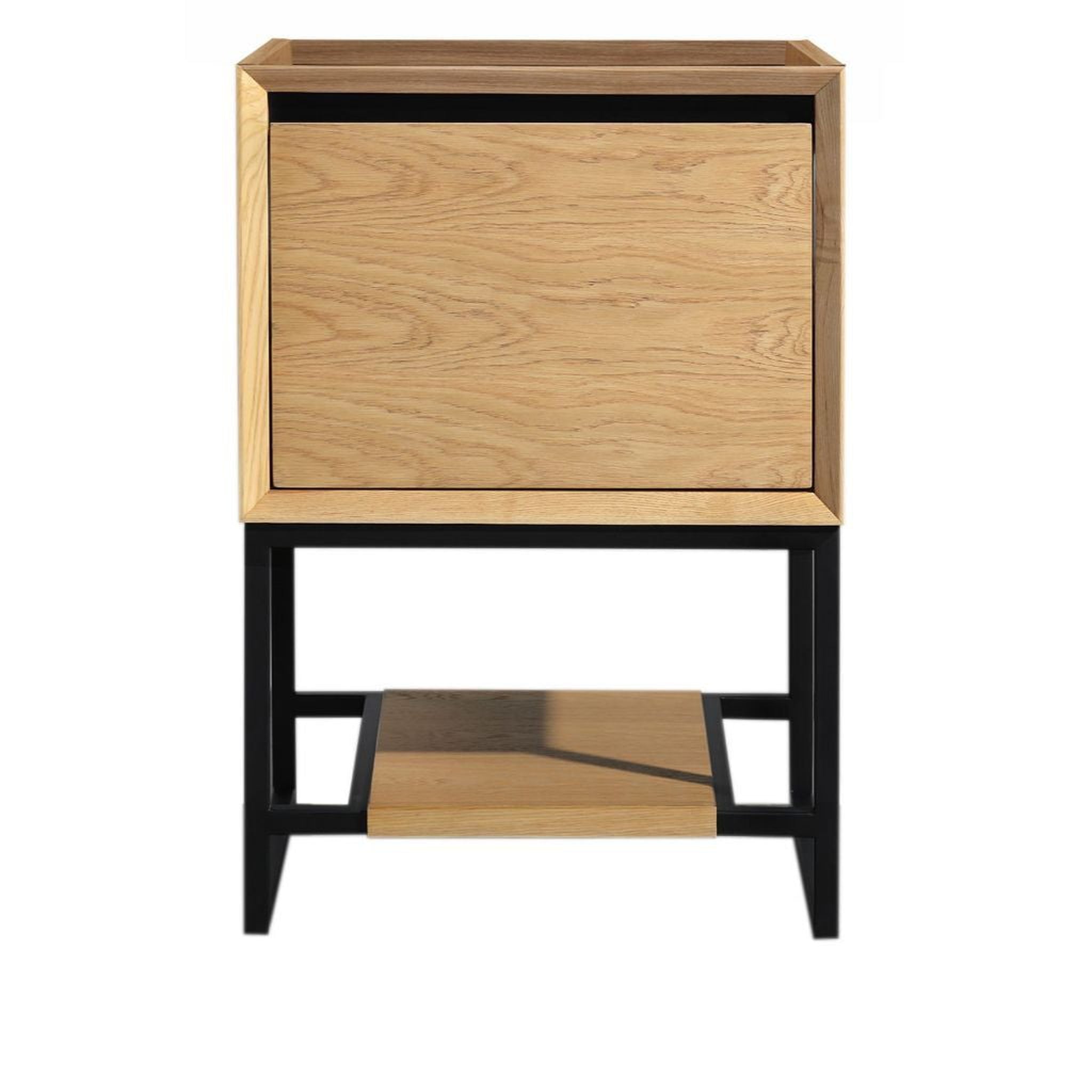 Laviva, Laviva Alto 24" Freestanding California White Oak Vanity Base