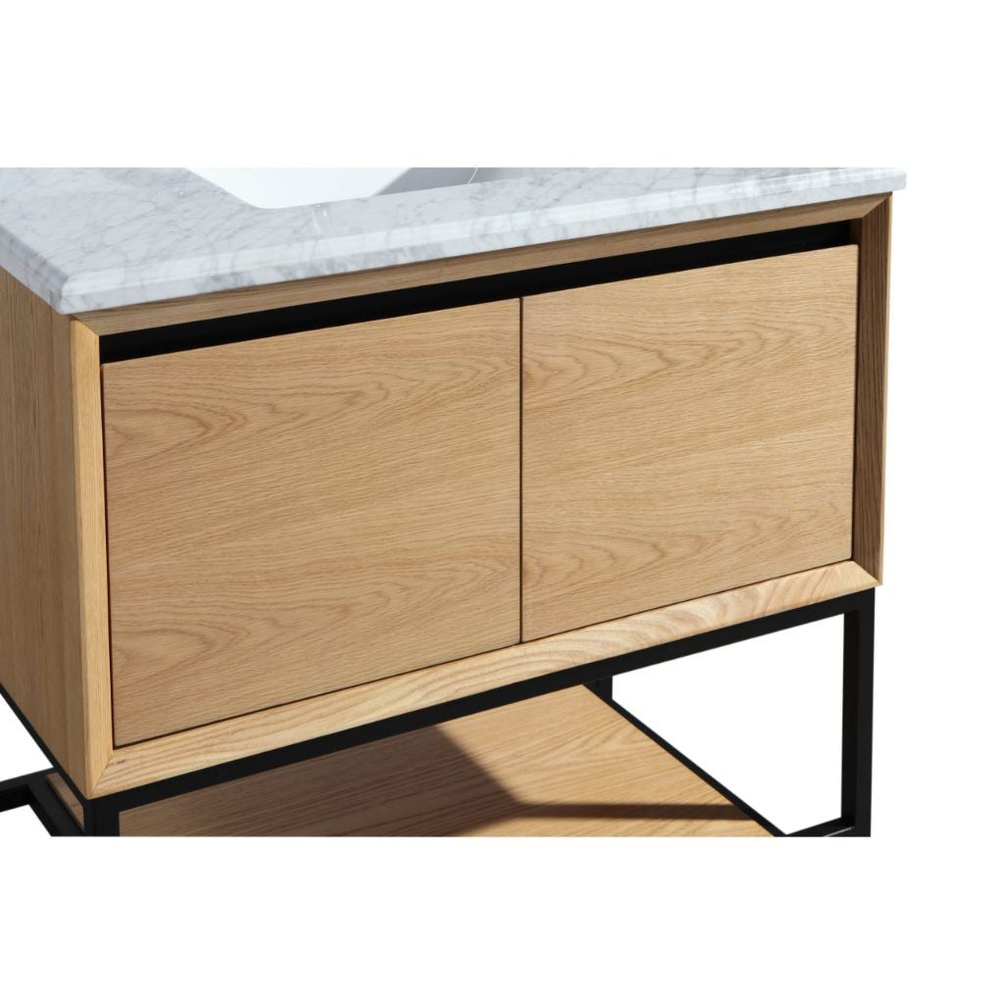 Laviva, Laviva Alto 36" Freestanding California White Oak Vanity Base