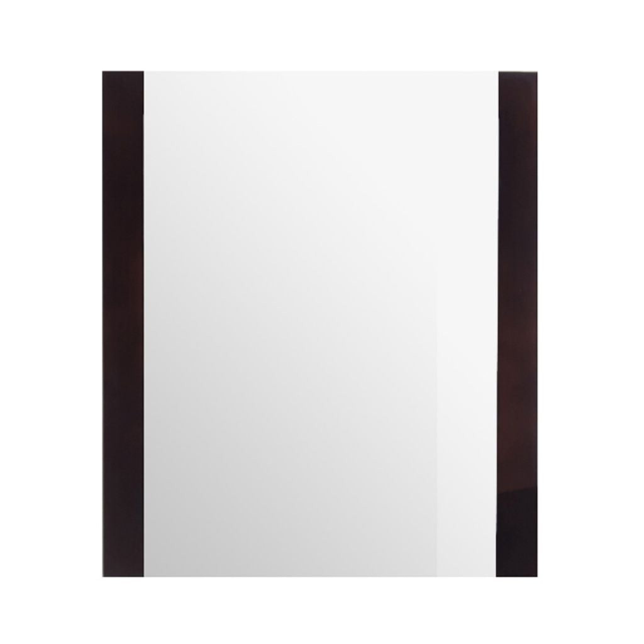 Laviva, Laviva Rushmore 24" Rectangular Mirror in Brown Finish