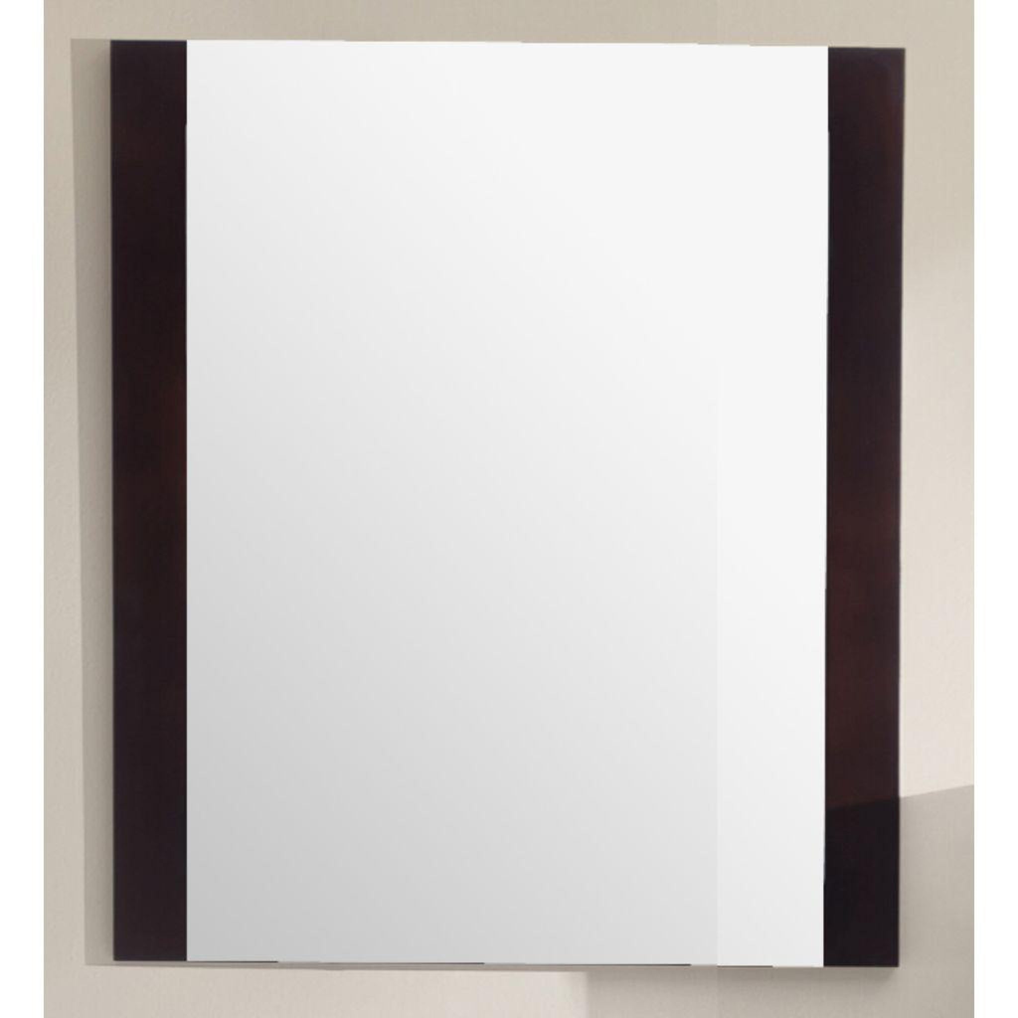 Laviva, Laviva Rushmore 24" Rectangular Mirror in Brown Finish