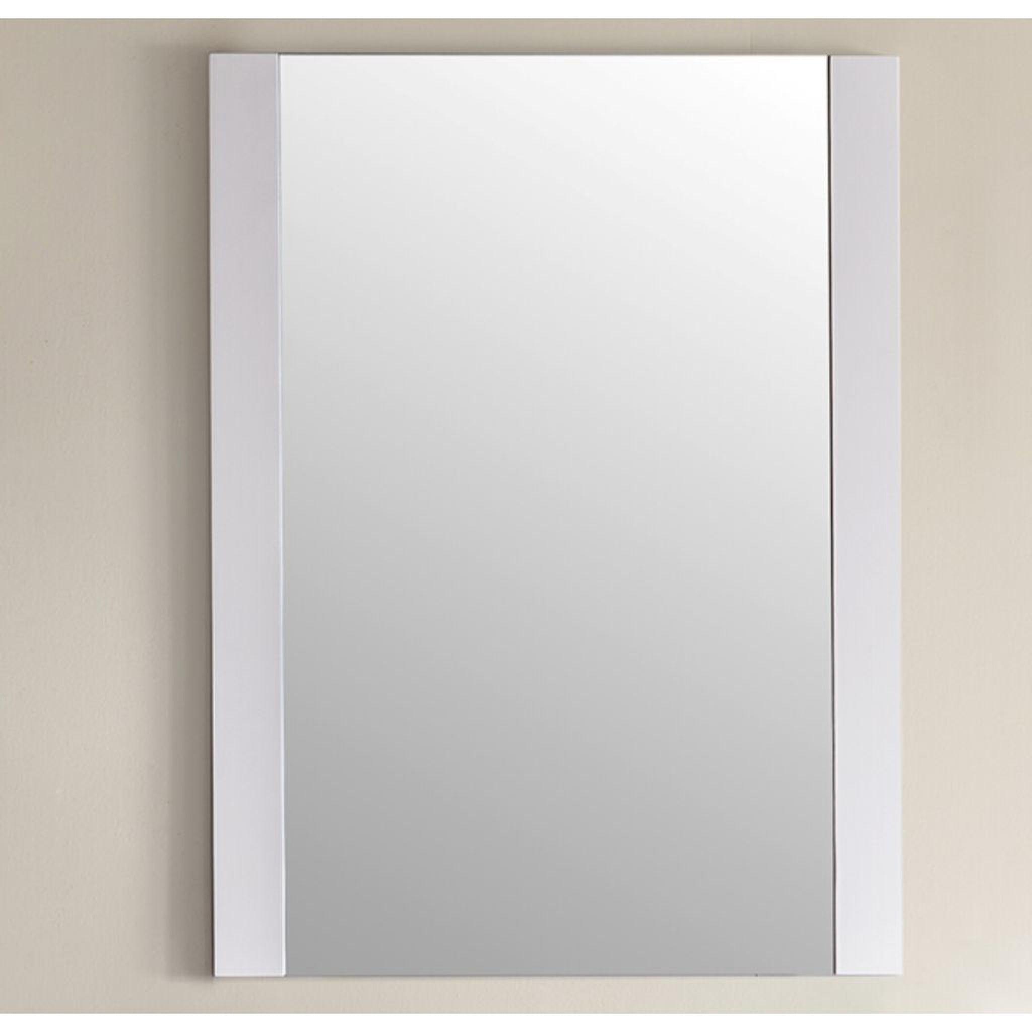 Laviva, Laviva Rushmore 24" Rectangular Mirror in White Finish