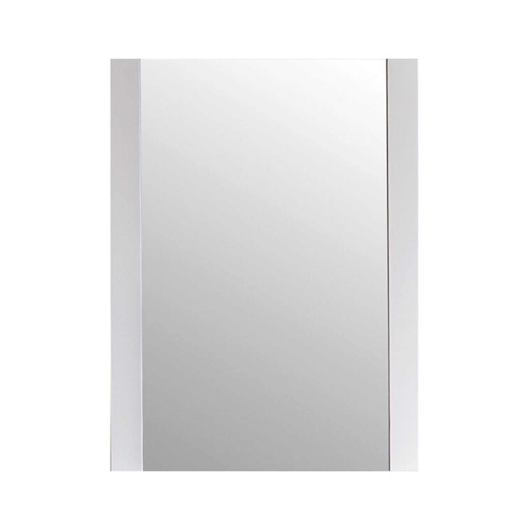 Laviva, Laviva Rushmore 24" Rectangular Mirror in White Finish