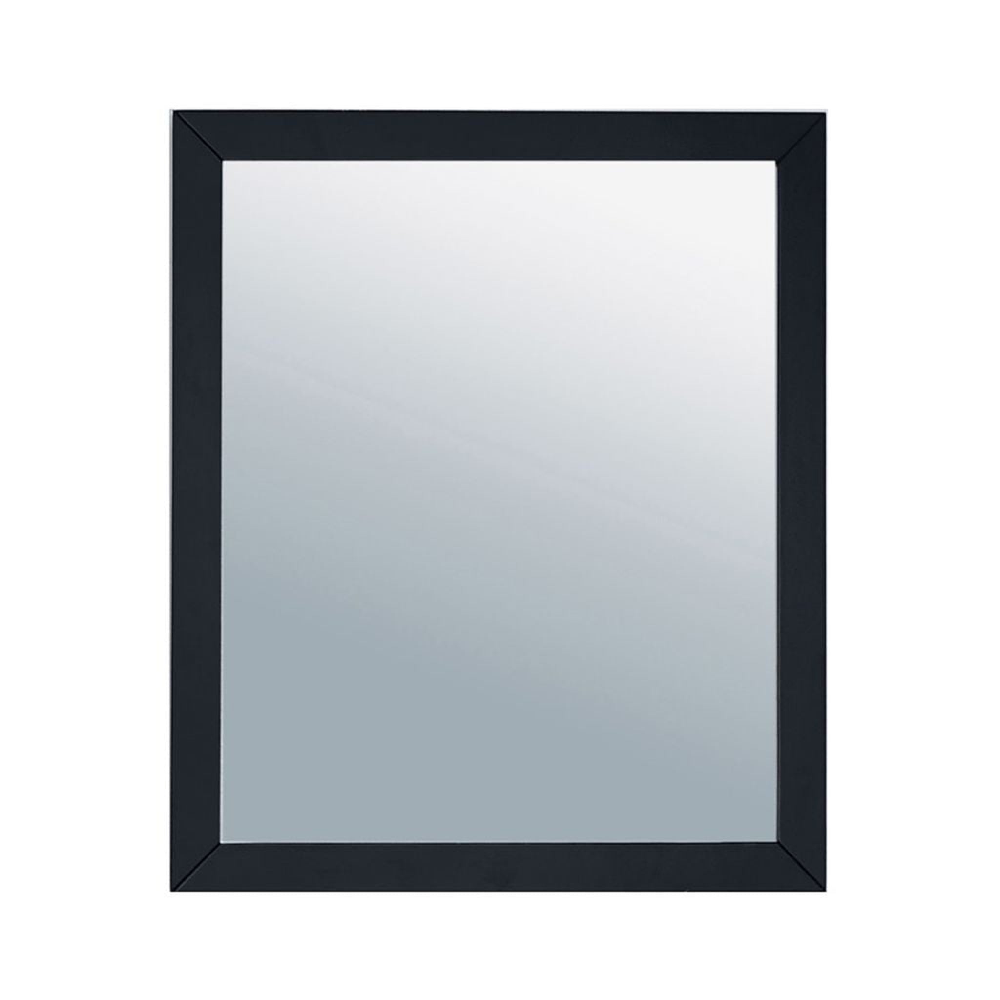 Laviva, Laviva Sterling 24" Rectangular Fully Framed Mirror in Espresso Finish