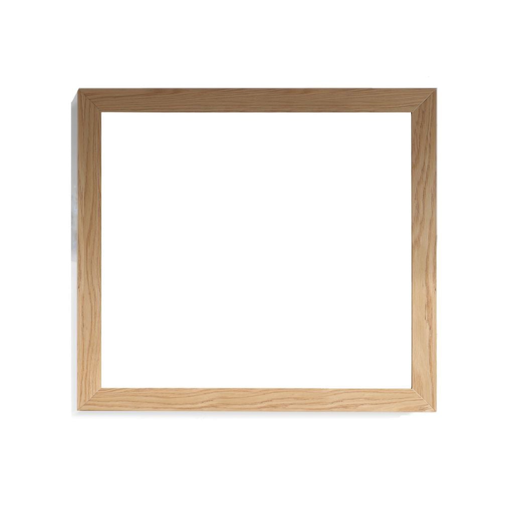 Laviva, Laviva Sterling 36" Rectangular Fully Framed Mirror in California White Oak Finish