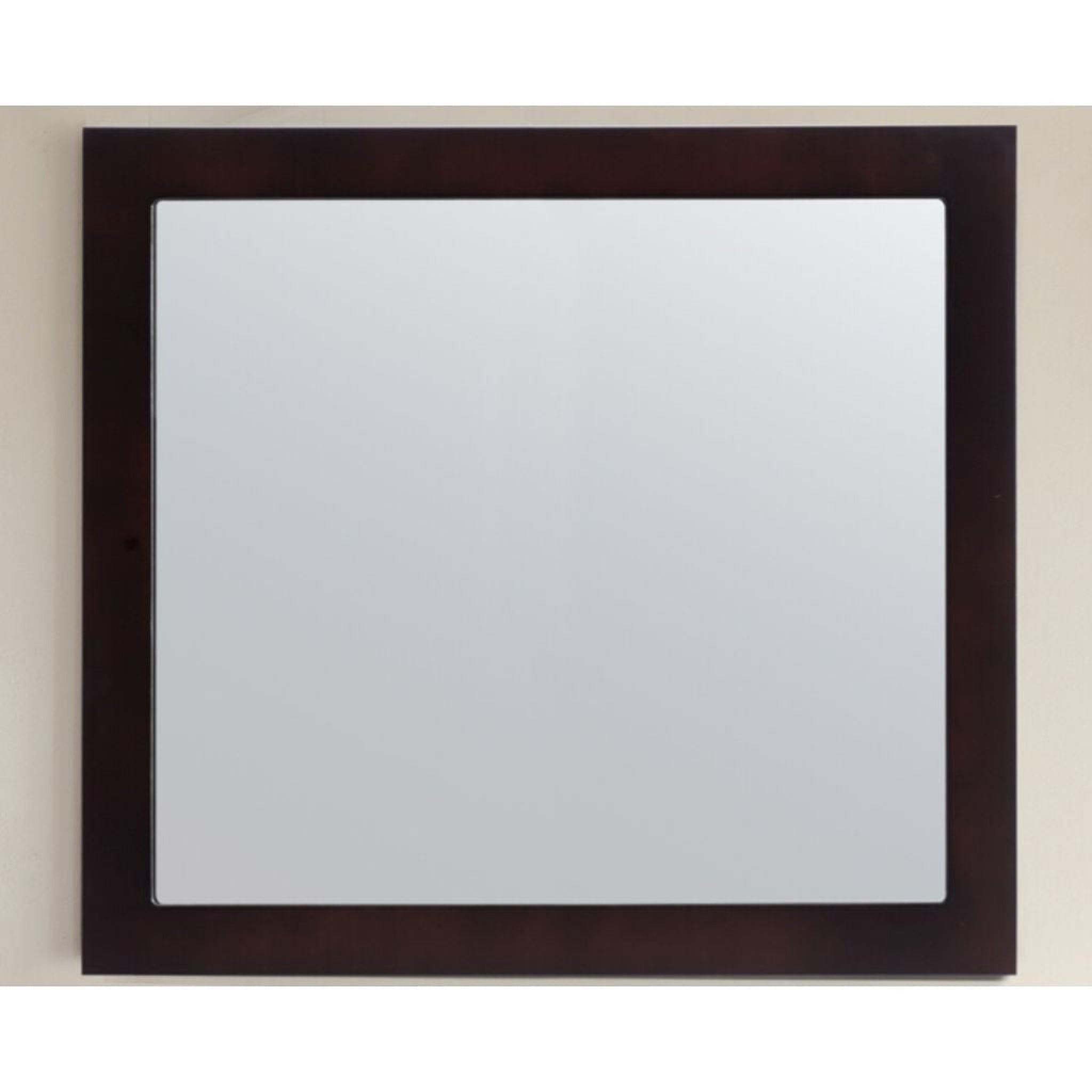 Laviva, Laviva Sterling 36" Rectangular Fully Framed Mirror in Espresso Finish