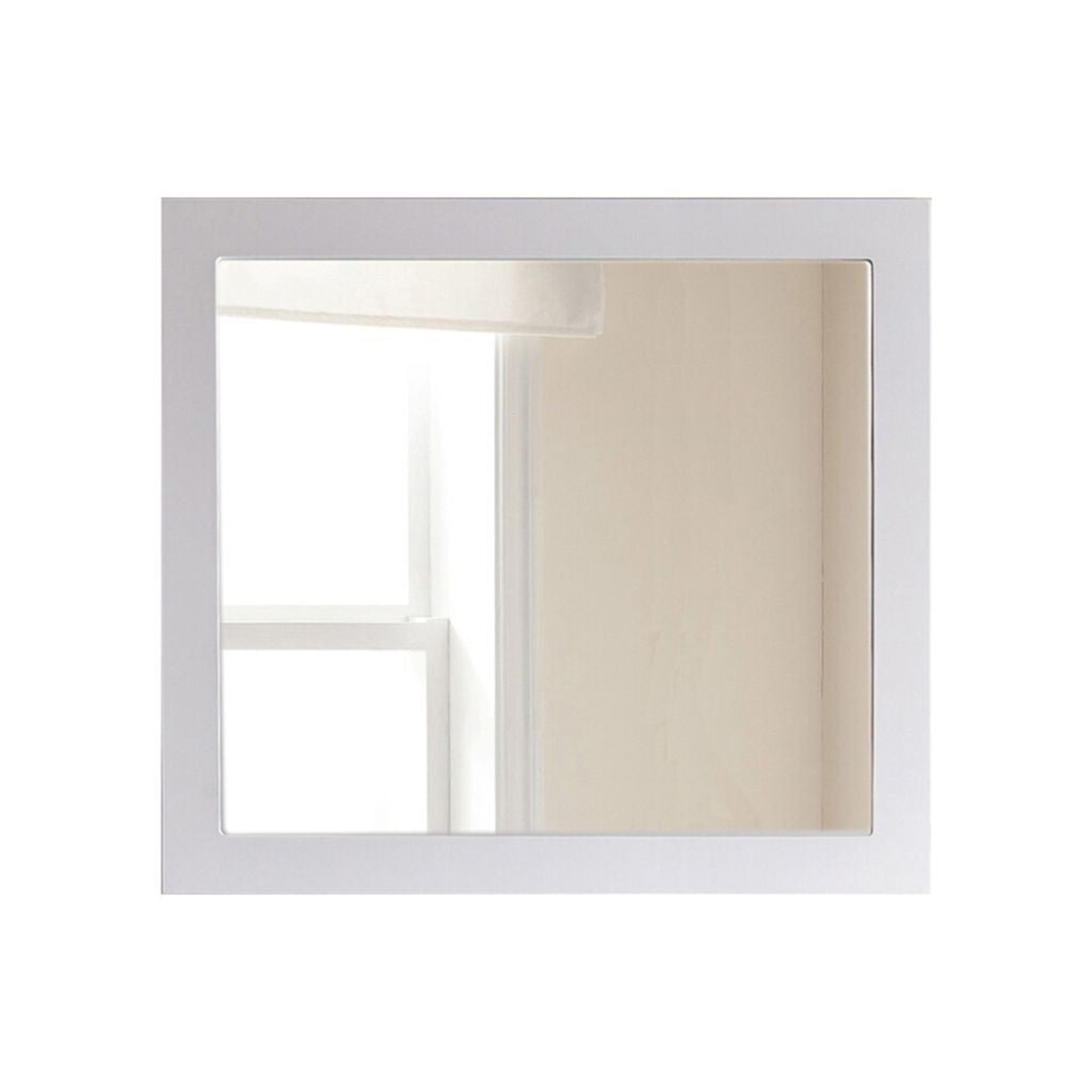 Laviva, Laviva Sterling 36" Rectangular Fully Framed Mirror in White Finish