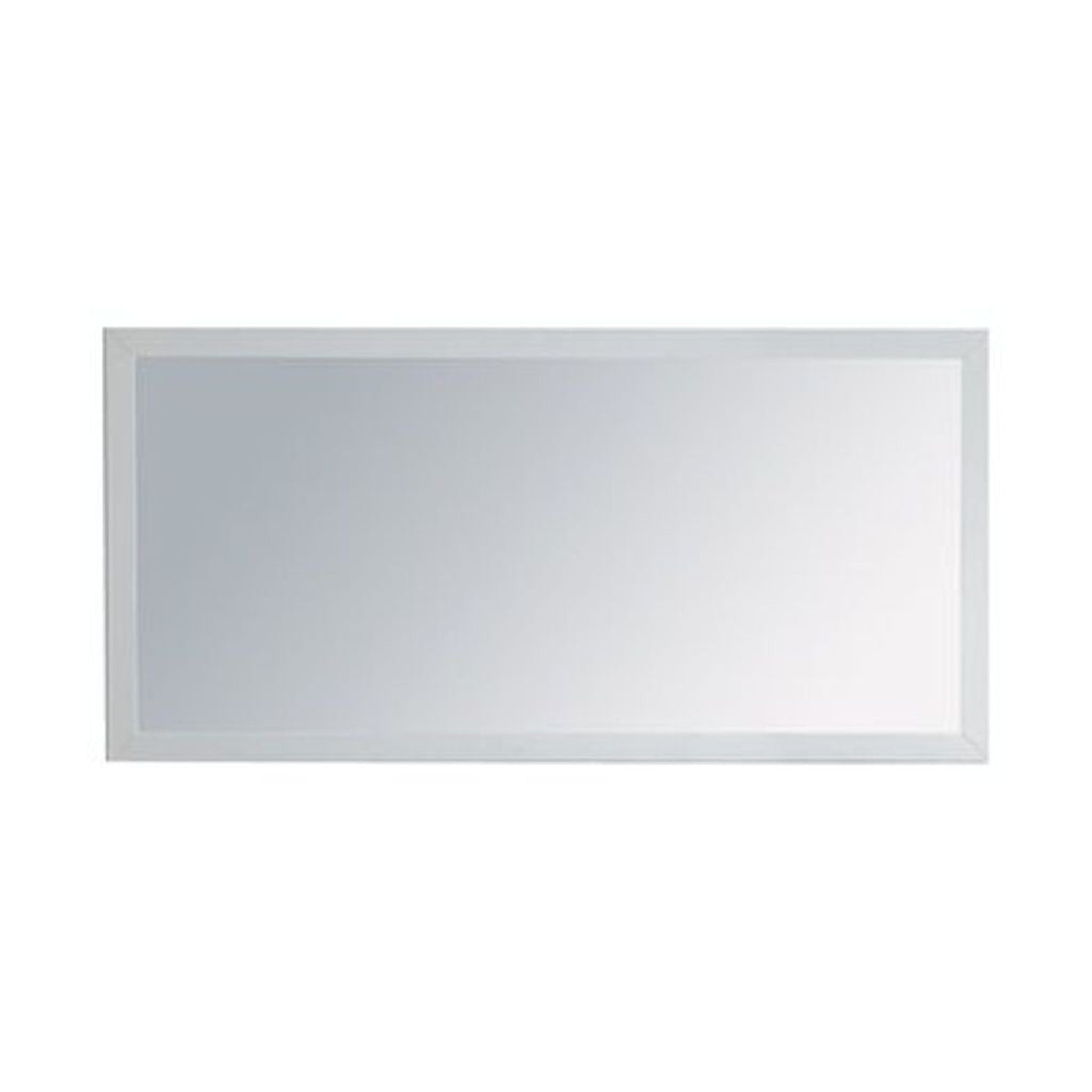 Laviva, Laviva Sterling 60" Fully Framed Mirror in Soft White Finish