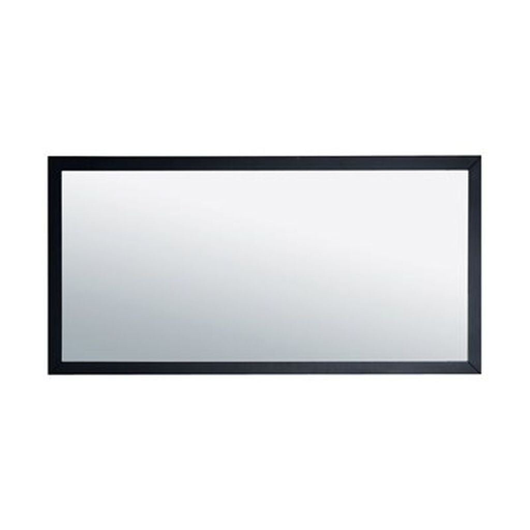 Laviva, Laviva Sterling 60" Rectangular Fully Framed Mirror in Espresso Finish