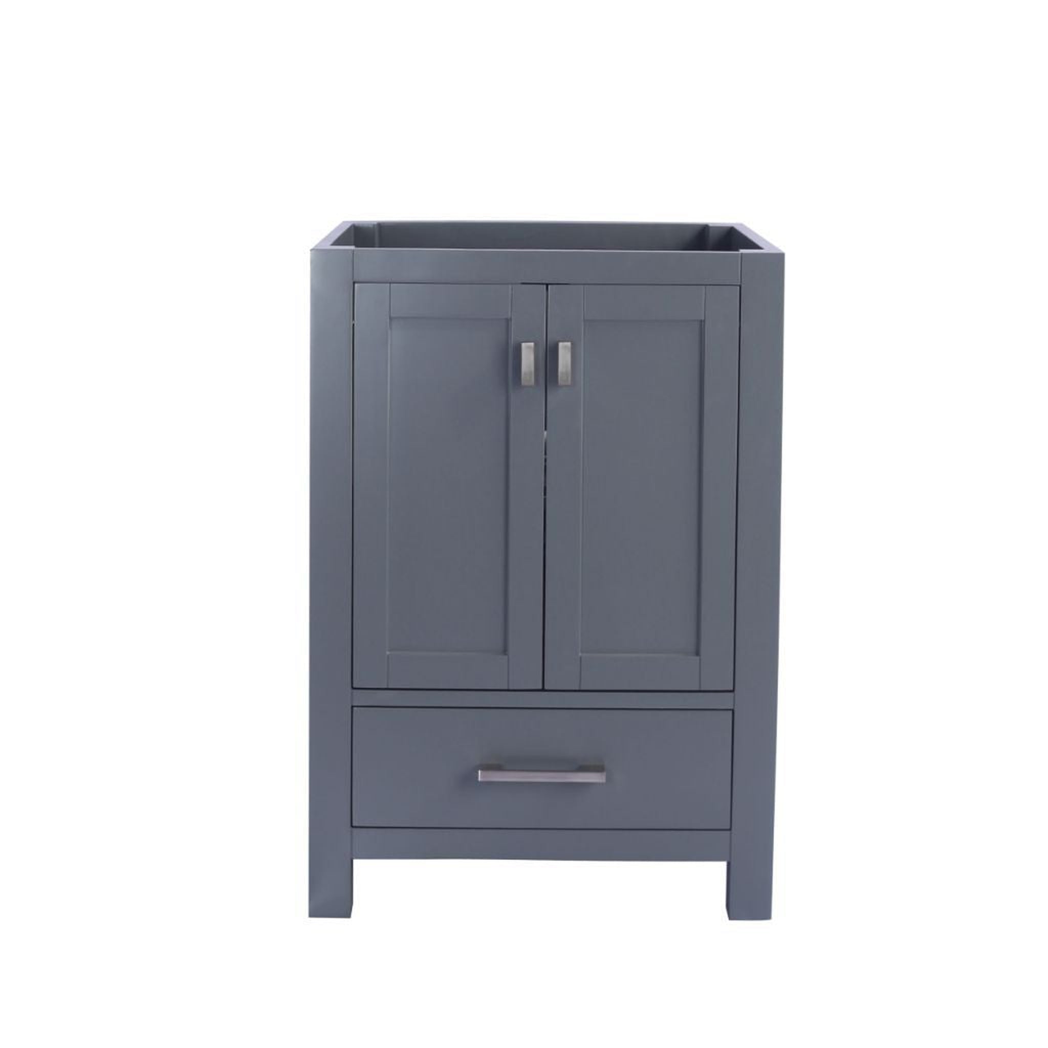 Laviva, Laviva Wilson 24" Freestanding Vanity Base in Gray Finish