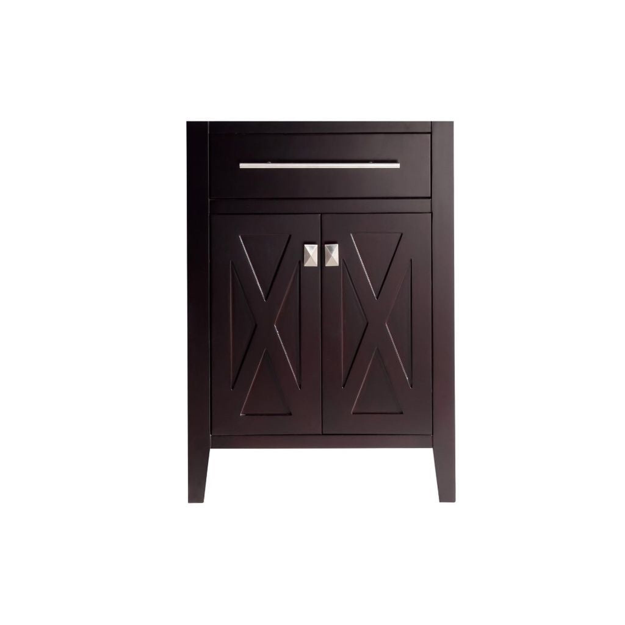 Laviva, Laviva Wimbledon 24" Freestanding Vanity Base in Brown Finish