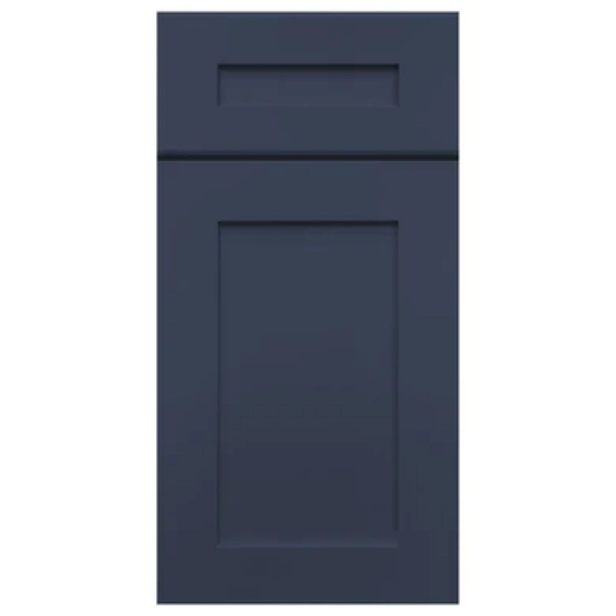 LessCare, LessCare 12" x 34.5" x 21" Danbury Blue Vanity Drawer Base Cabinet