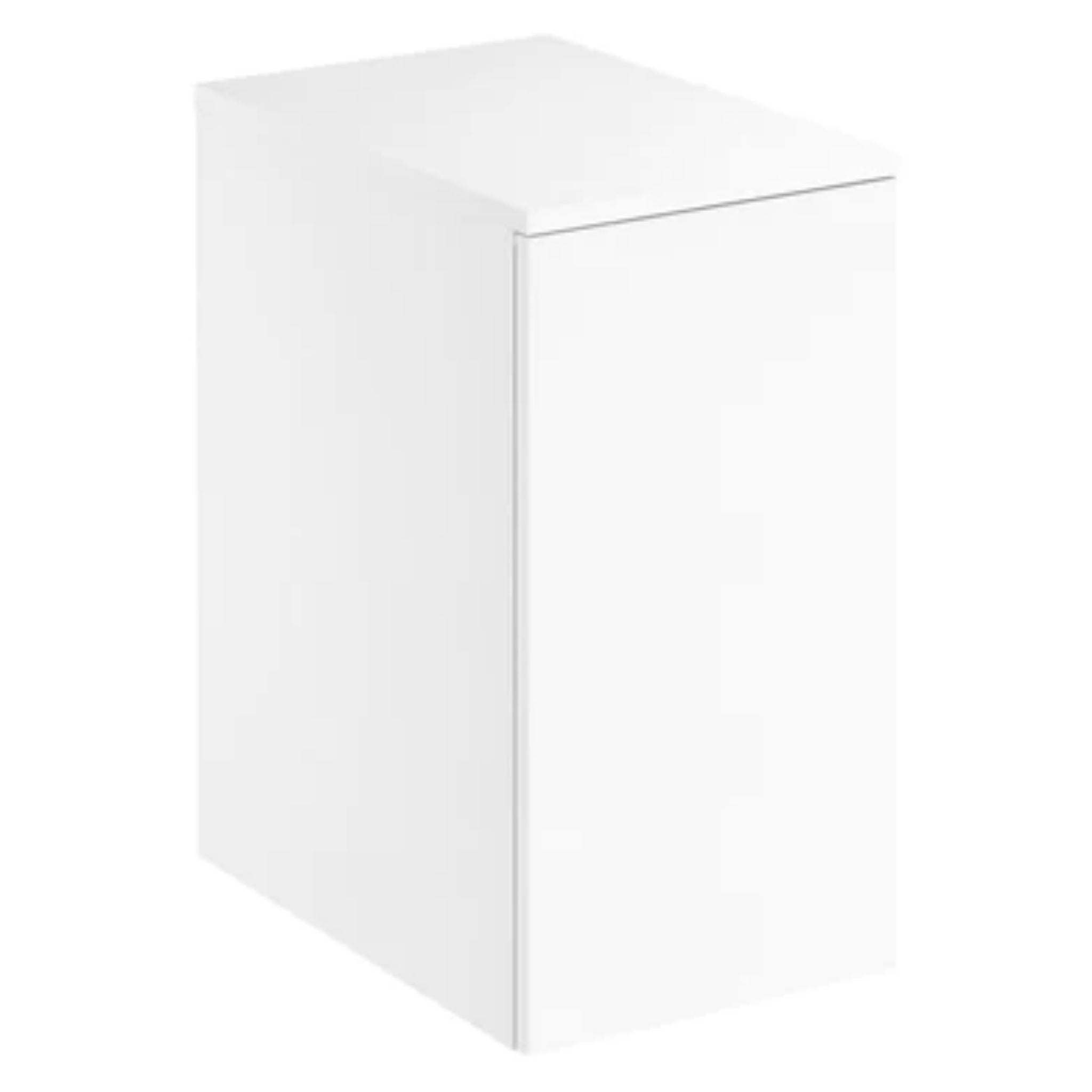 LessCare, LessCare Sansa by Royo 12" White Modern Wall-Mount Side Unit