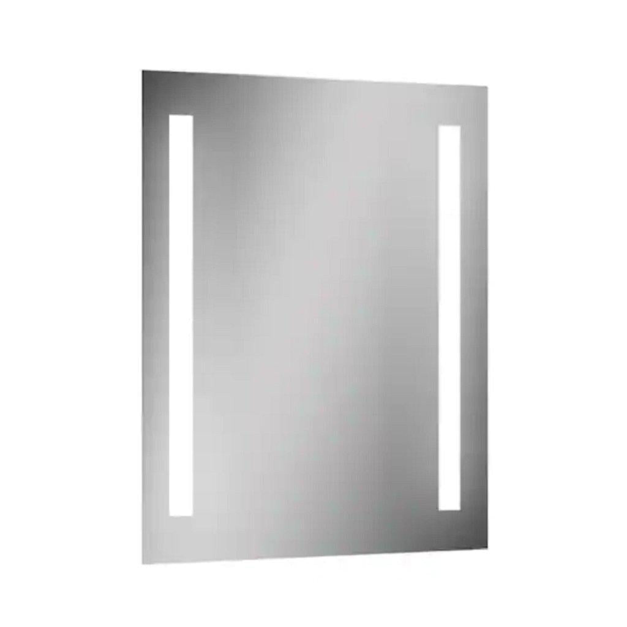 Lighted Impressions, Lighted Impressions Maxx 20" x 28" Rectangular Frameless Wall-Mounted LED Mirror With 3-Way Rocker Switch