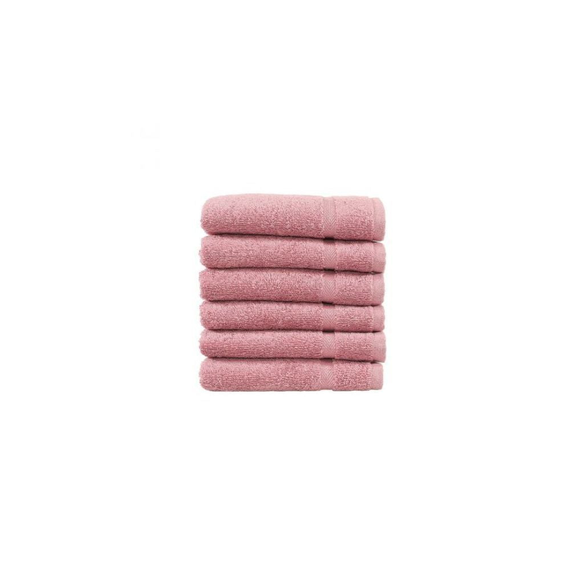 Linum Home Textiles, Linum Denzi Turkish Cotton Tea Rose Wash Cloth