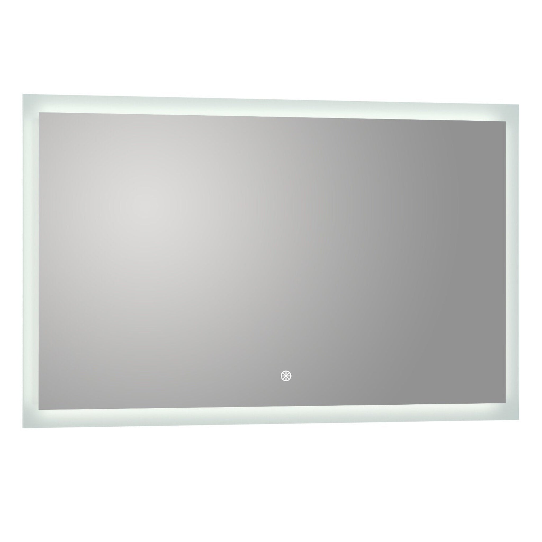 Luxaar, Luxaar Puralite 70" x 36" LED Wall-Mounted Backlit Vanity Mirror With Memory Dimmer