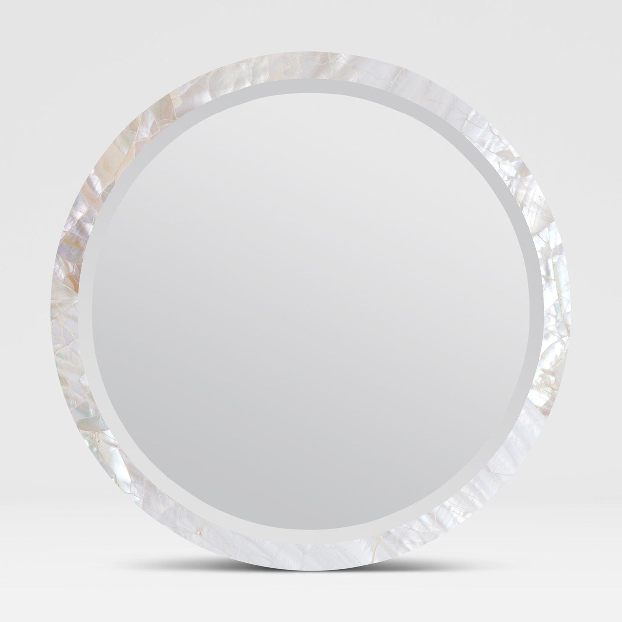 Made Goods, Made Goods Albert 32" Round Kabibe Shell Mirror