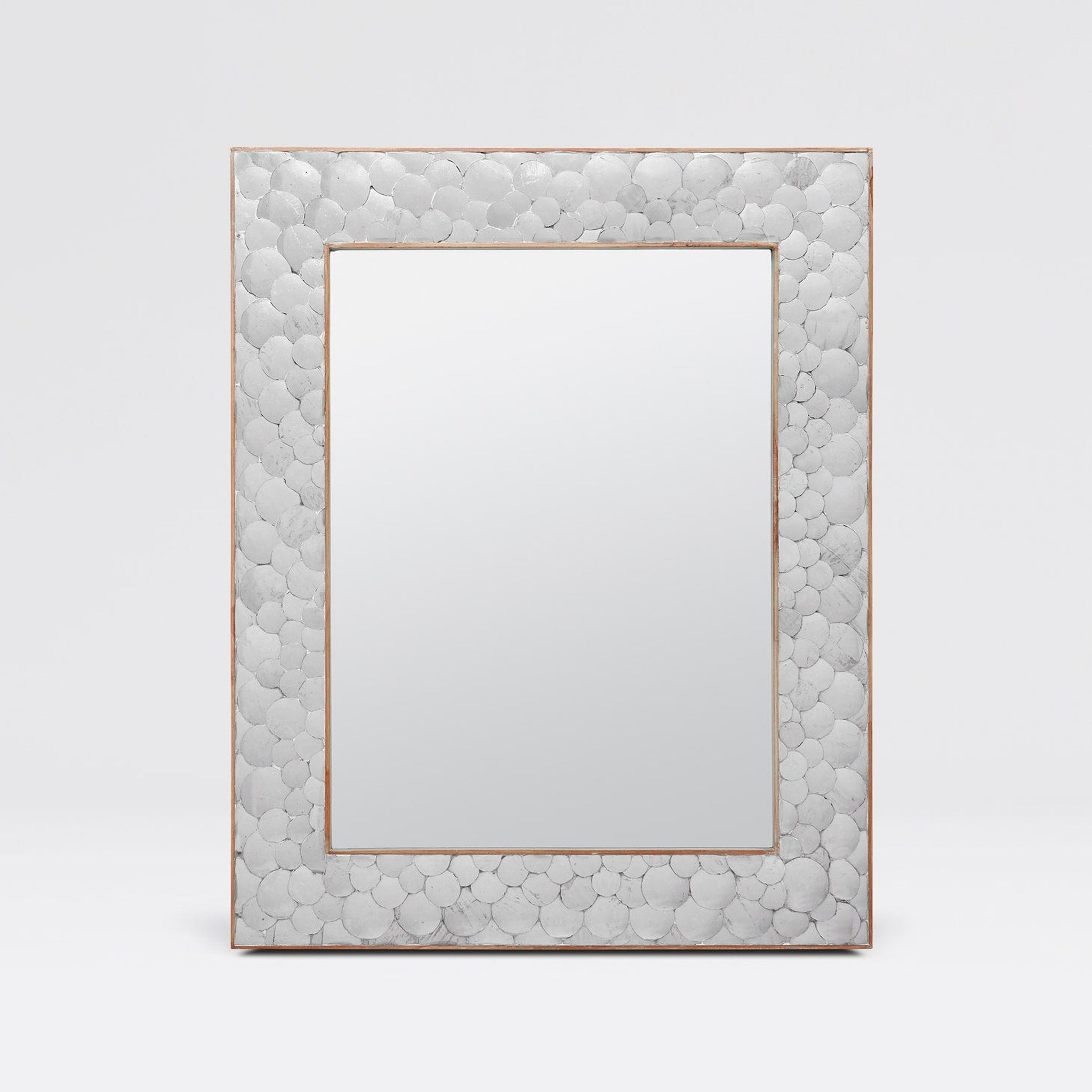 Made Goods, Made Goods Thano 32" x 40" Rectangle Tikra Mirror Mirror