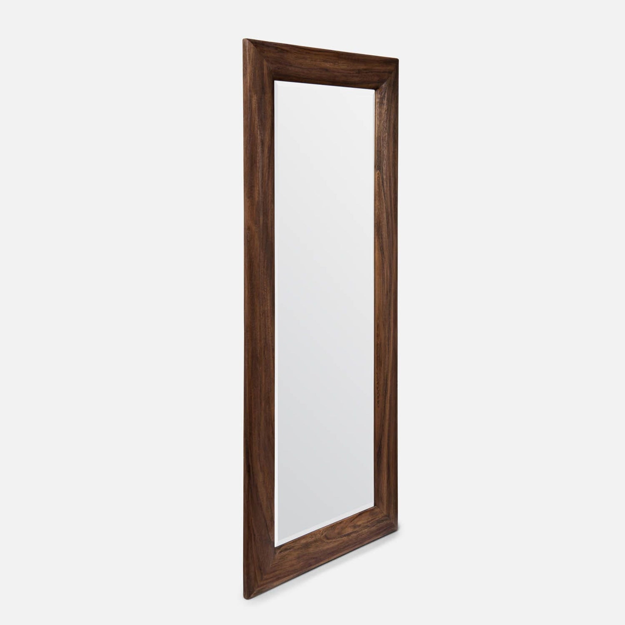 Made Goods, Made Goods Vasos 30" x 72" Rectangle Rustic Natural Brazilian Wood Mirror