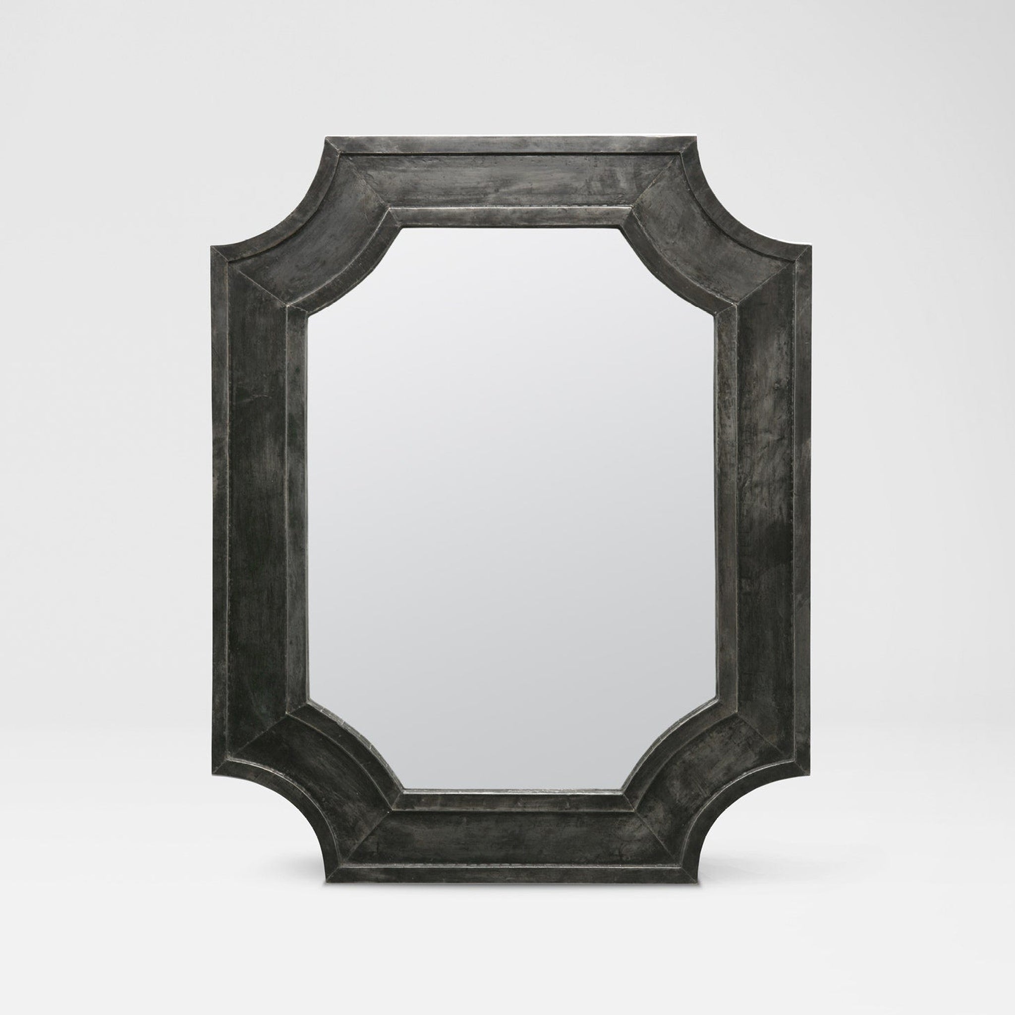 Made Goods, Made Goods Vincent 32" x 42" Irregular Zinc Metal Mirror