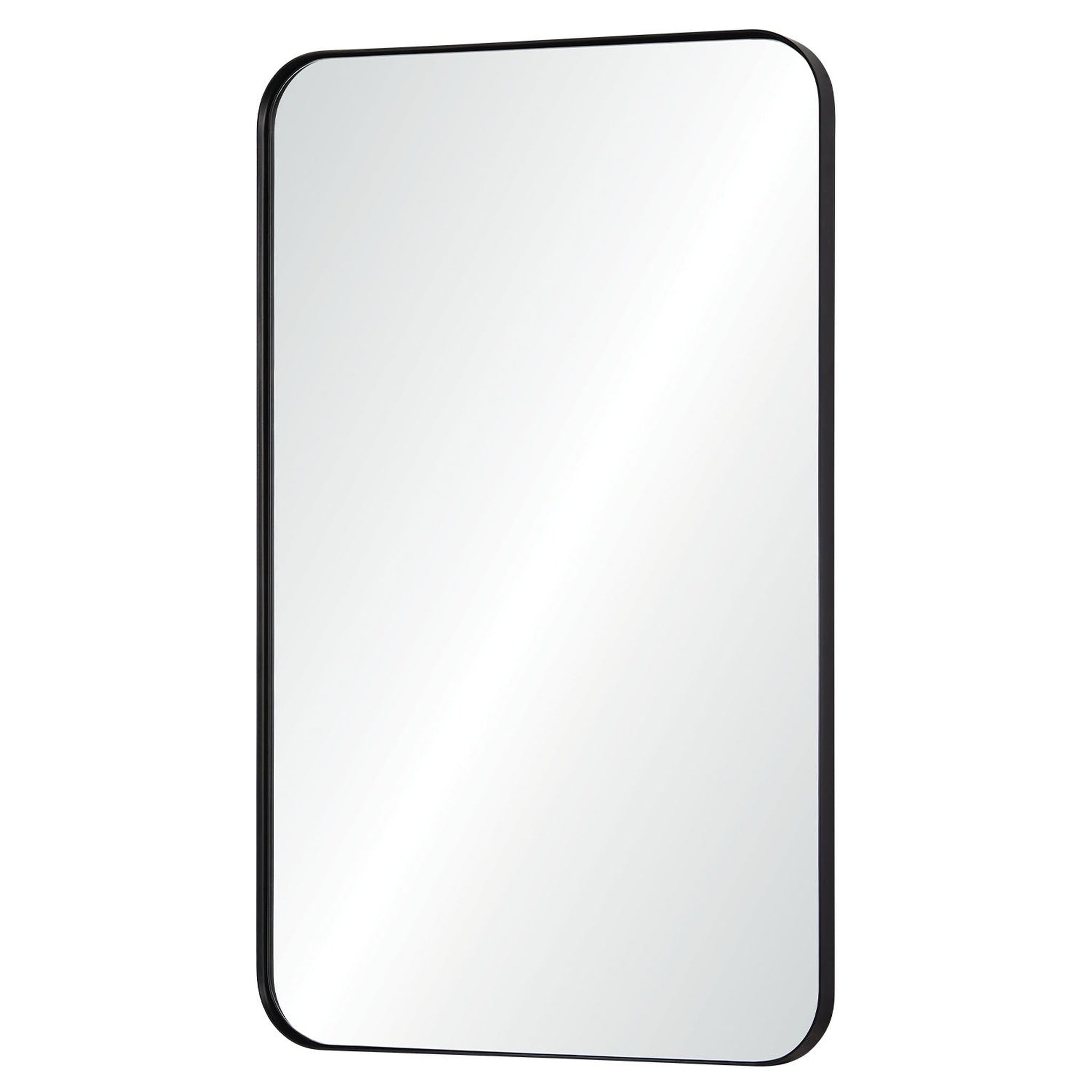 Mirror Home, Mirror Home 26" x 42"Hand welded stainless steel mirror finished in black nickel.